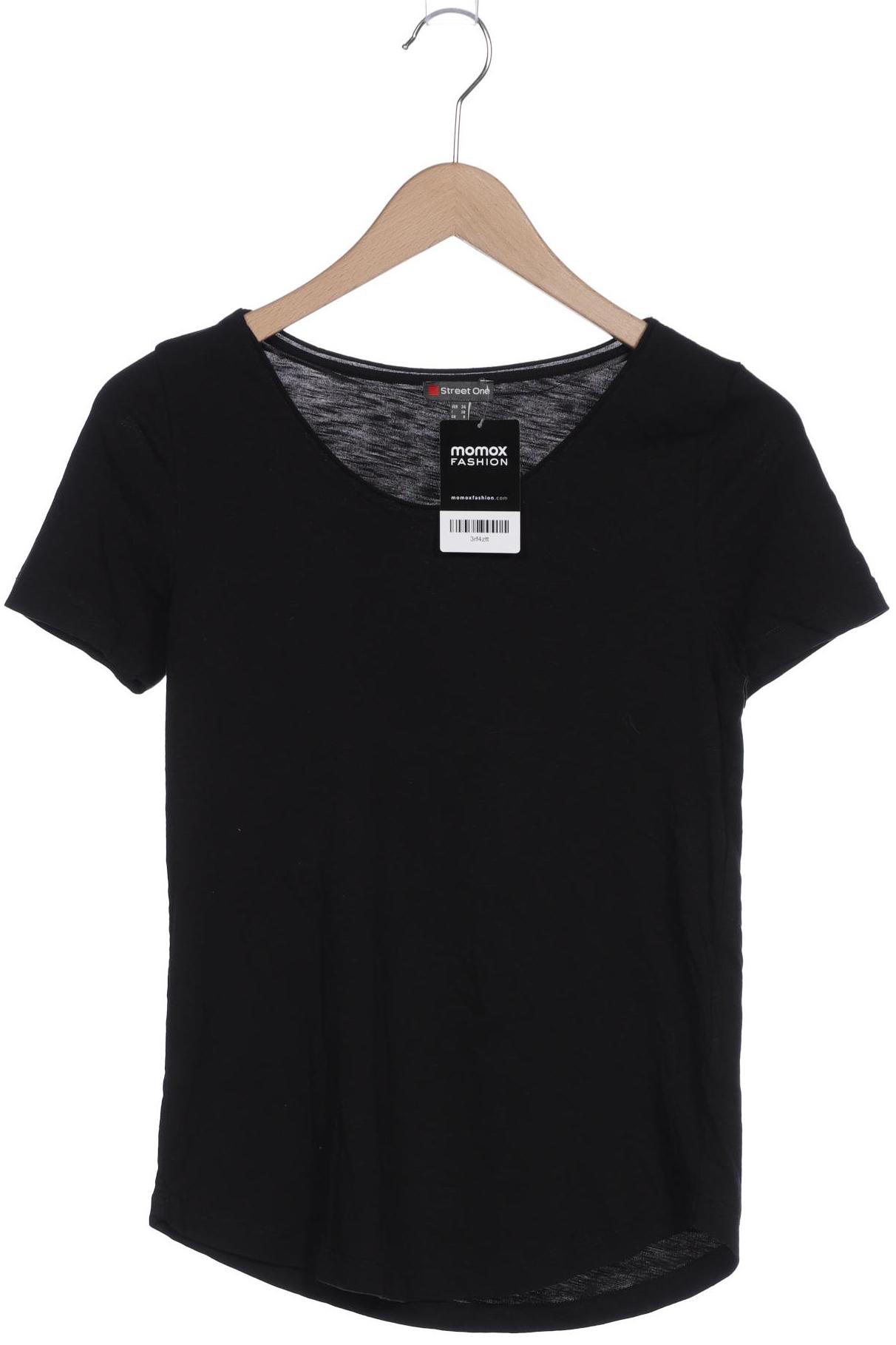 

Street One Damen T-Shirt, schwarz