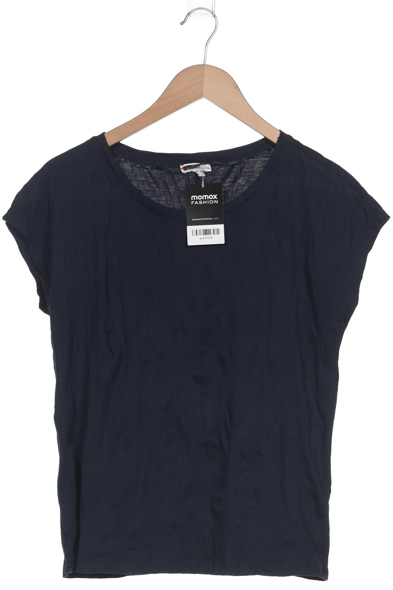 

Street One Damen T-Shirt, marineblau, Gr. 38