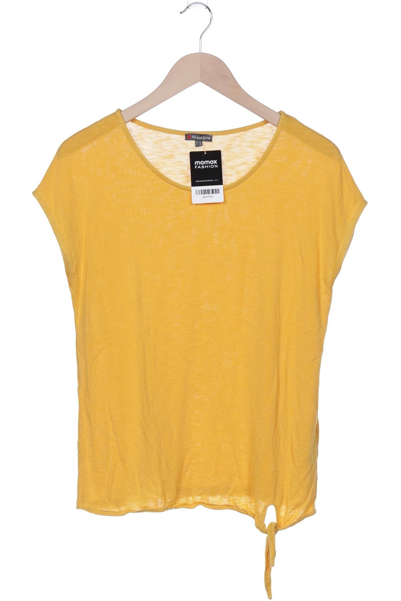 

Street One Damen T-Shirt, gelb, Gr. 38