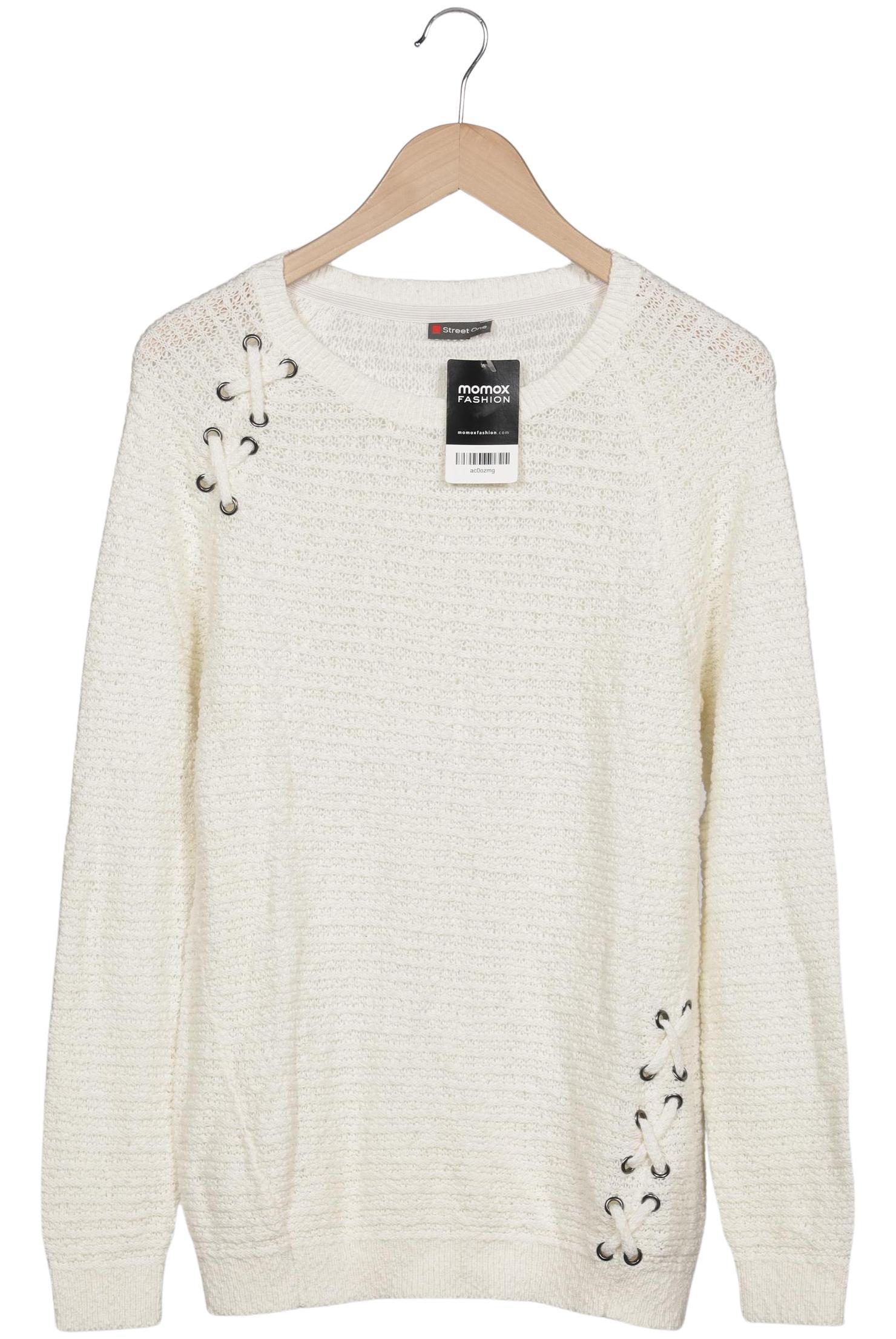 

Street One Damen Pullover, cremeweiß, Gr. 38