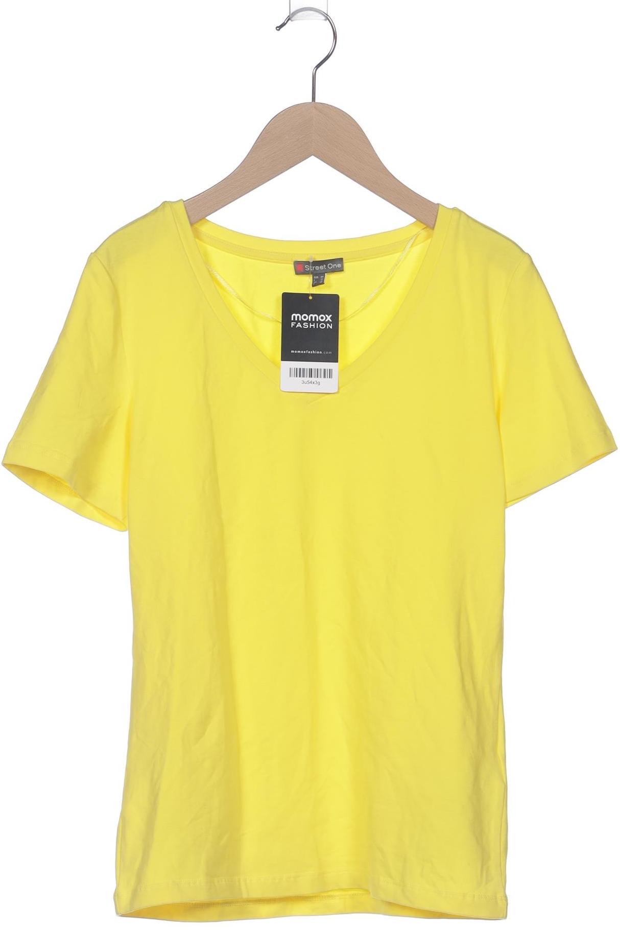 

Street One Damen T-Shirt, gelb, Gr. 38