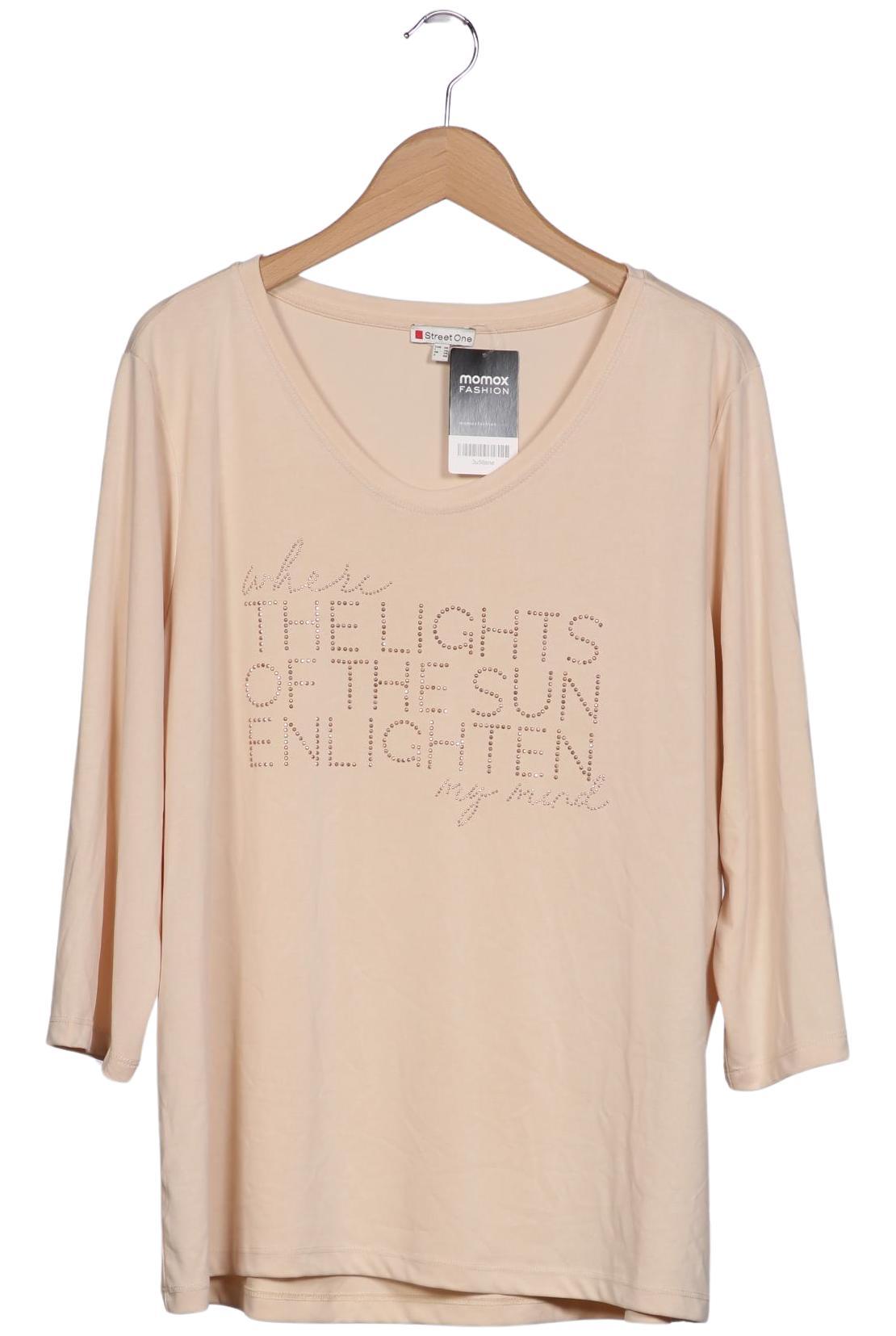 

Street One Damen Langarmshirt, beige, Gr. 46