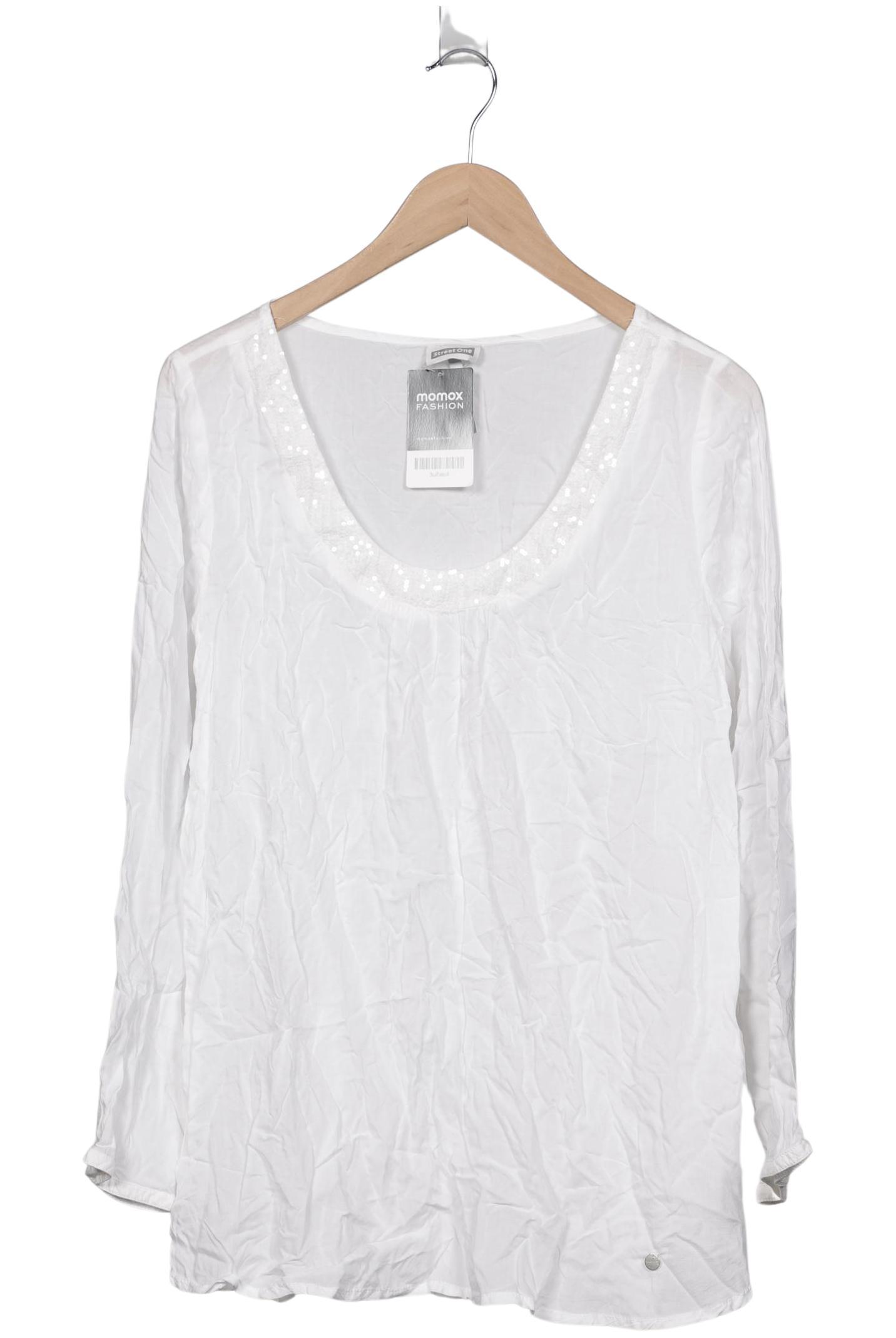 

Street One Damen Bluse, weiß, Gr. 40