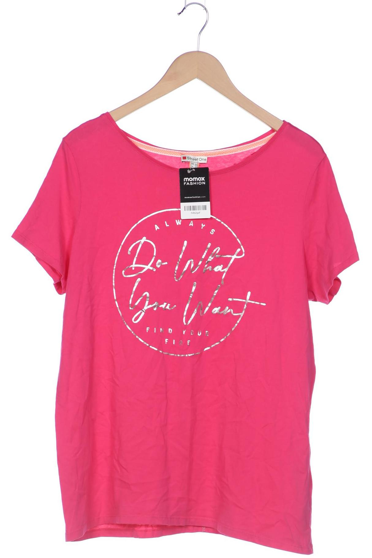 

Street One Damen T-Shirt, pink, Gr. 44