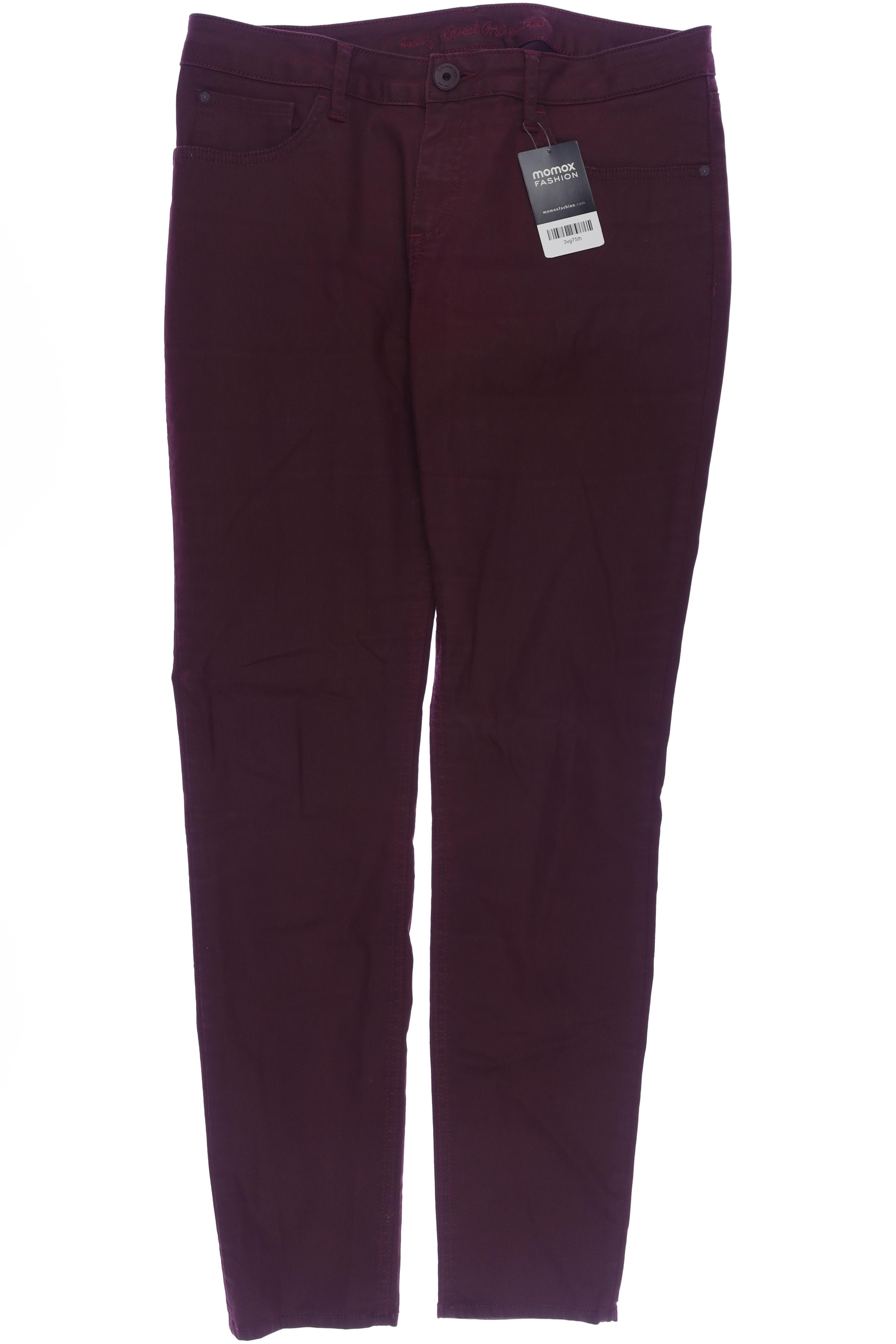 Thumbnail - Street One Damen Stoffhose, bordeaux, Gr. 31