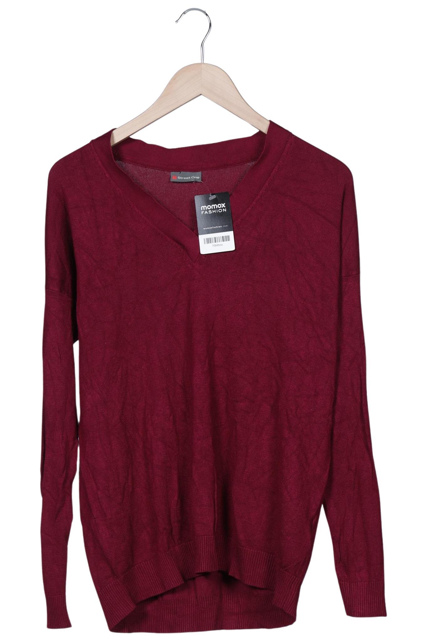

Street One Damen Pullover, bordeaux, Gr. 42