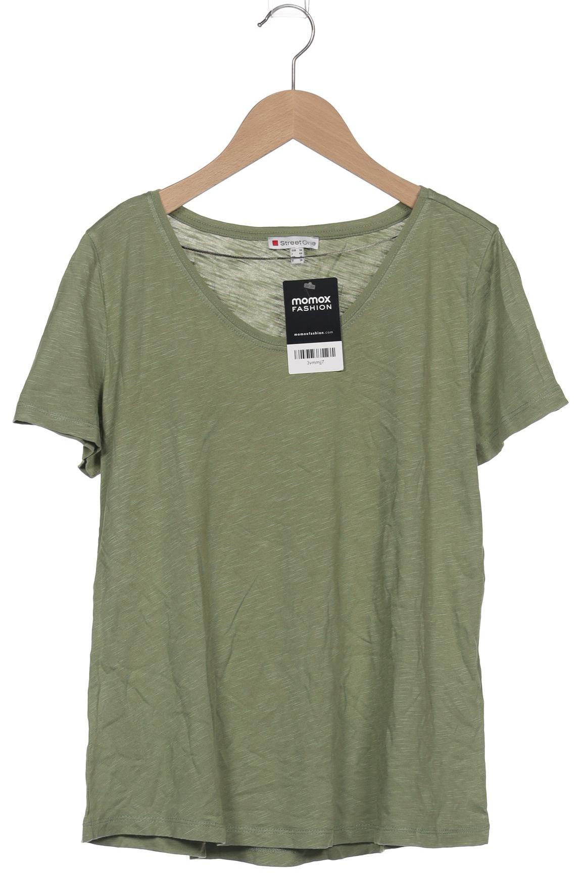 

Street One Damen T-Shirt, grün, Gr. 36