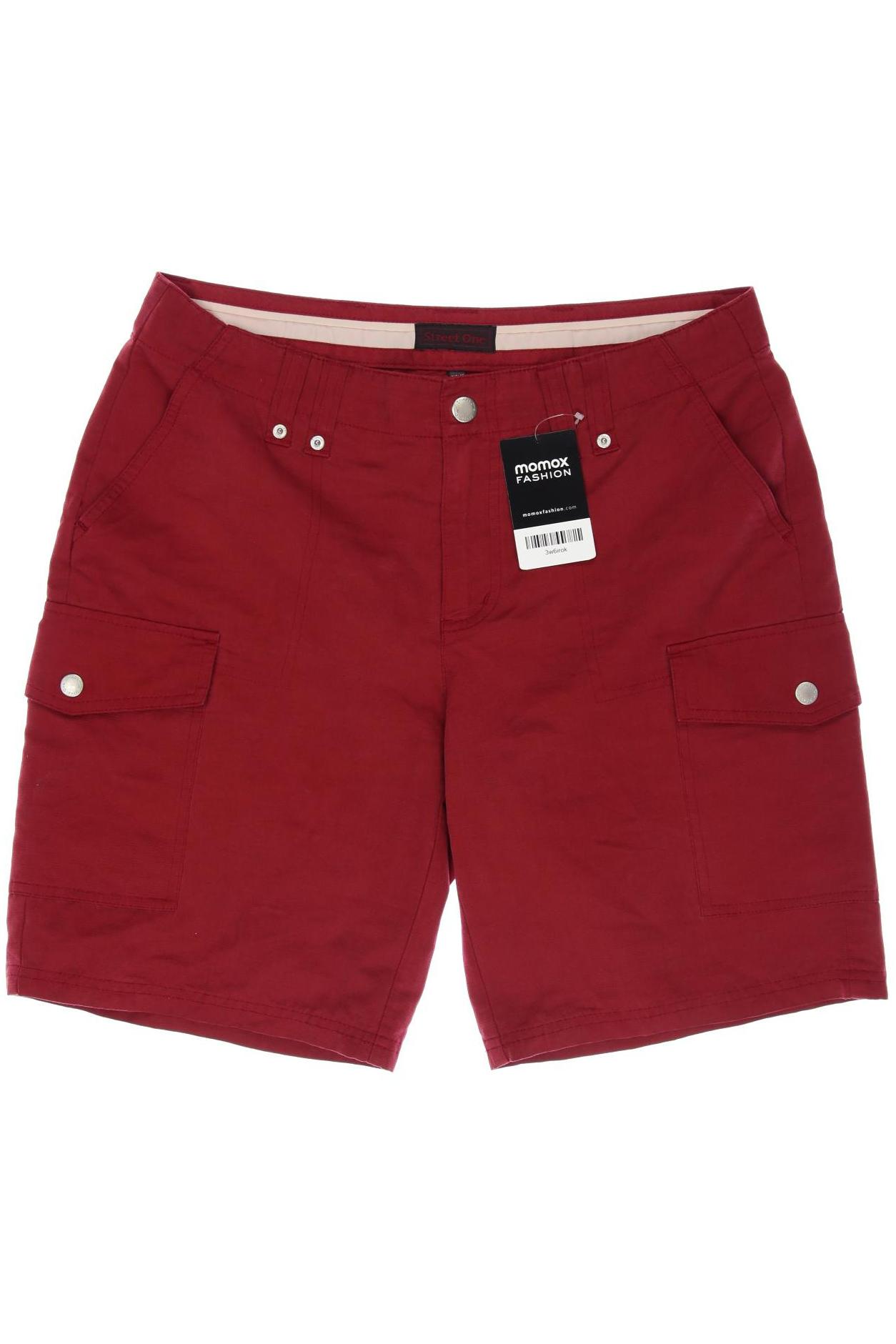 

Street One Damen Shorts, rot, Gr. 40