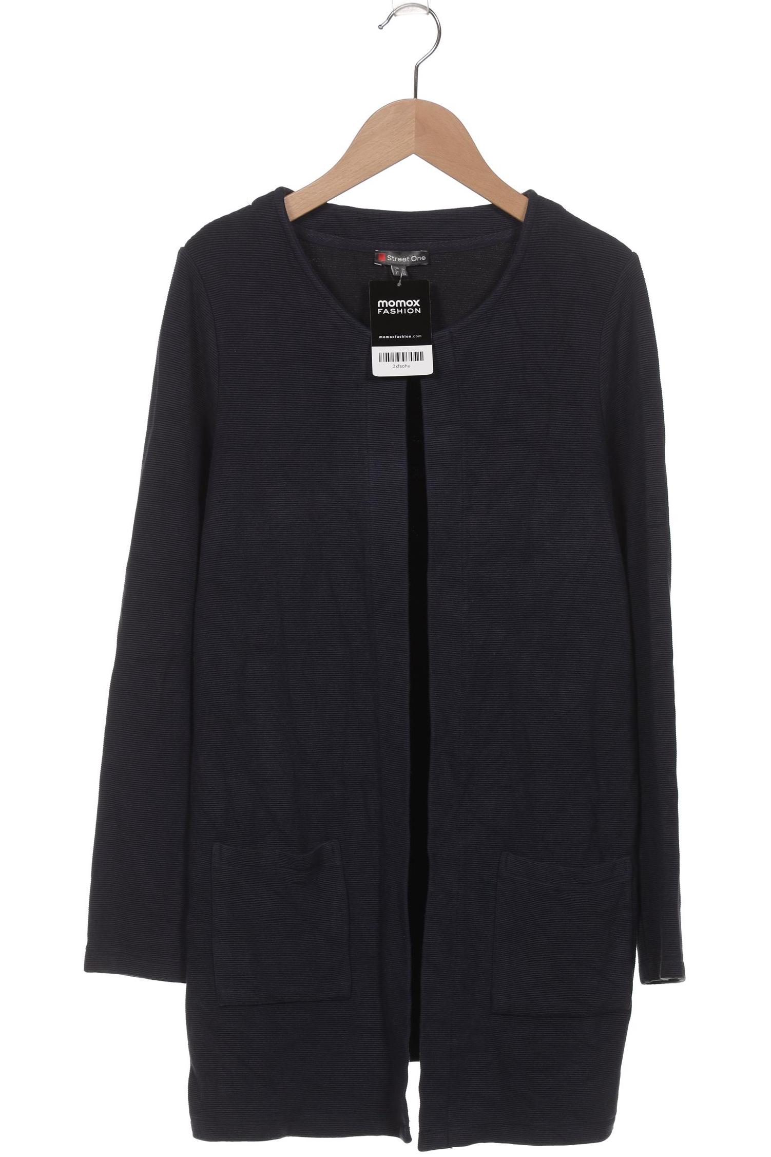 

Street One Damen Strickjacke, marineblau, Gr. 38