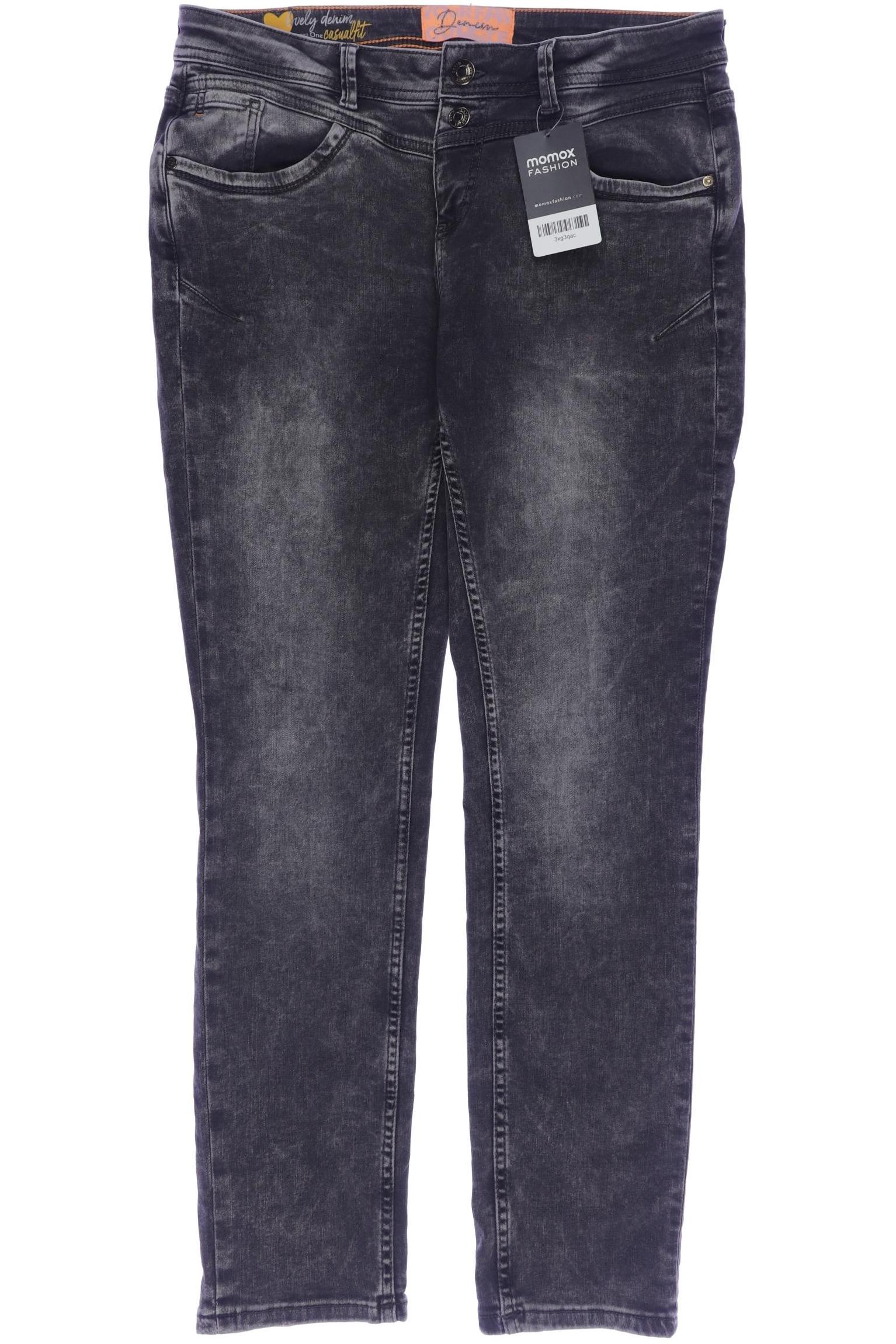 

Street One Damen Jeans, schwarz, Gr. 29