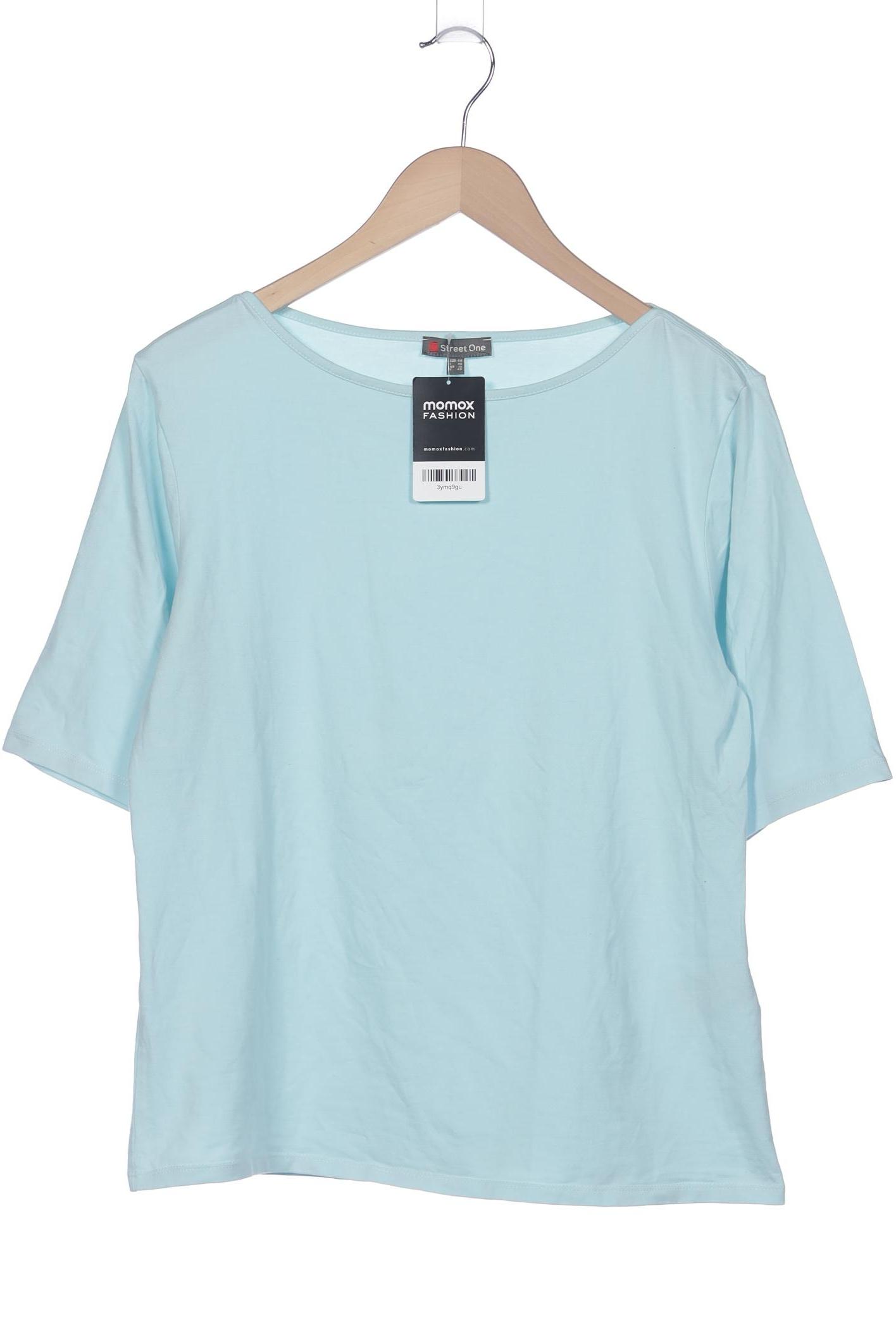 

Street One Damen T-Shirt, hellblau, Gr. 44