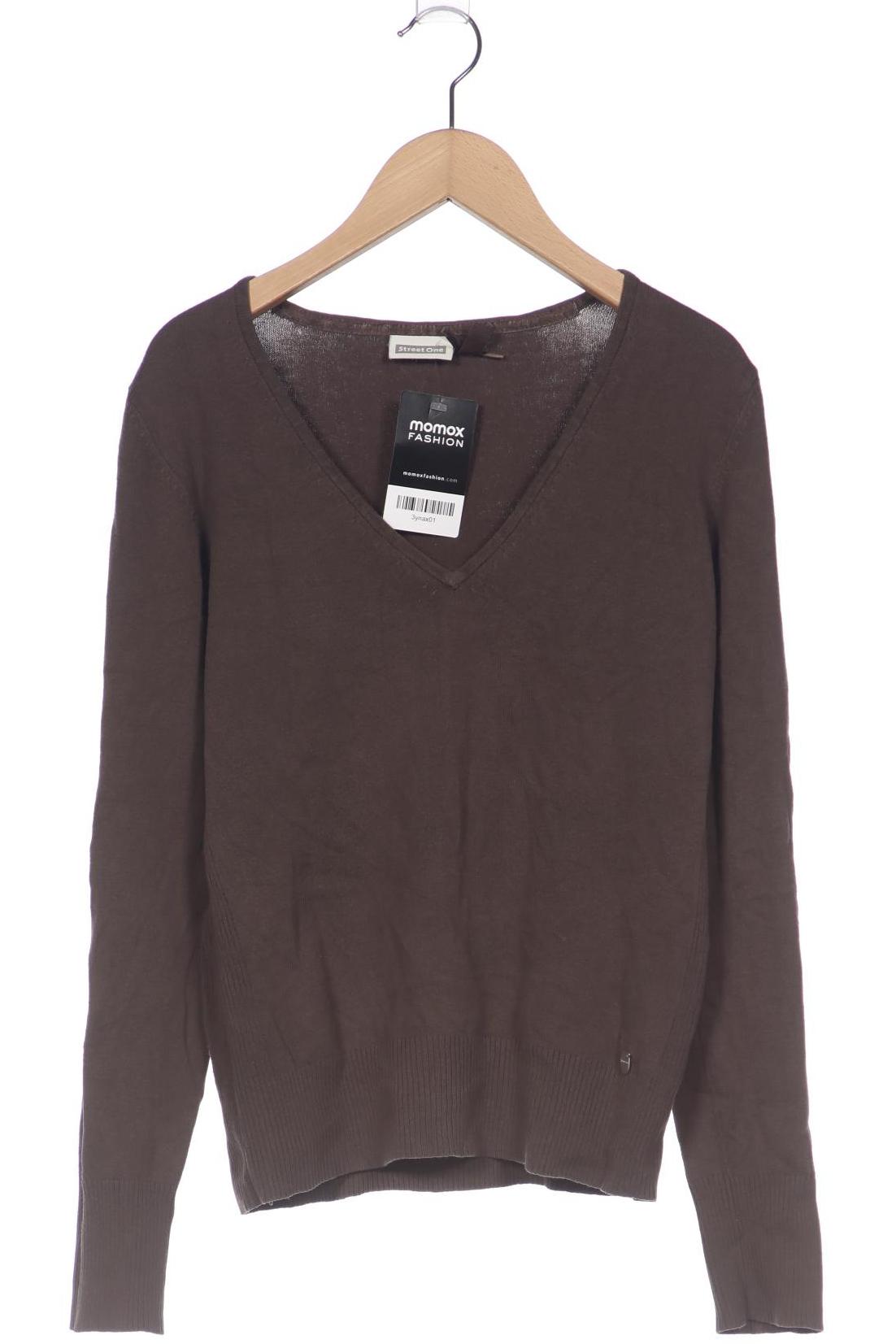 

Street One Damen Pullover, braun, Gr. 38