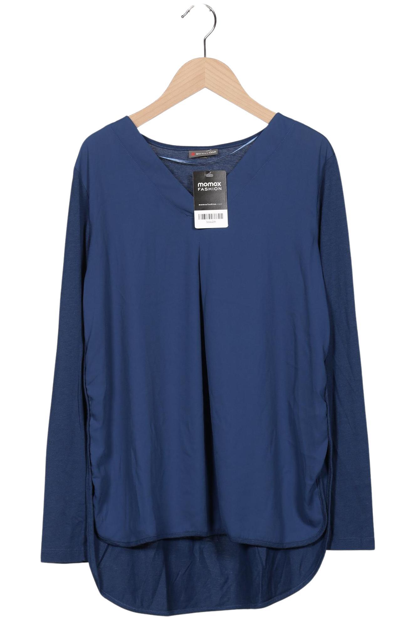 

Street One Damen Langarmshirt, marineblau, Gr. 38