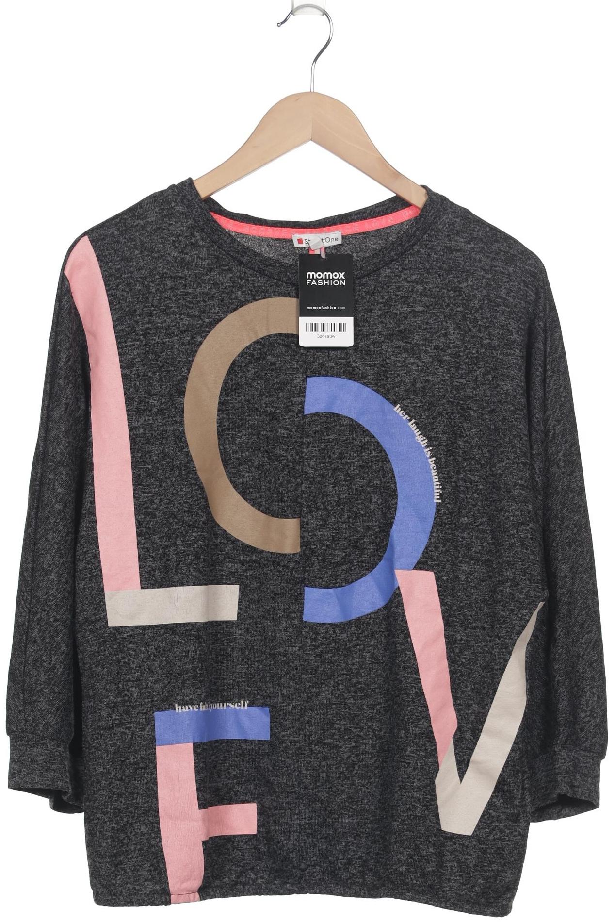 

Street One Damen Langarmshirt, schwarz, Gr. 40