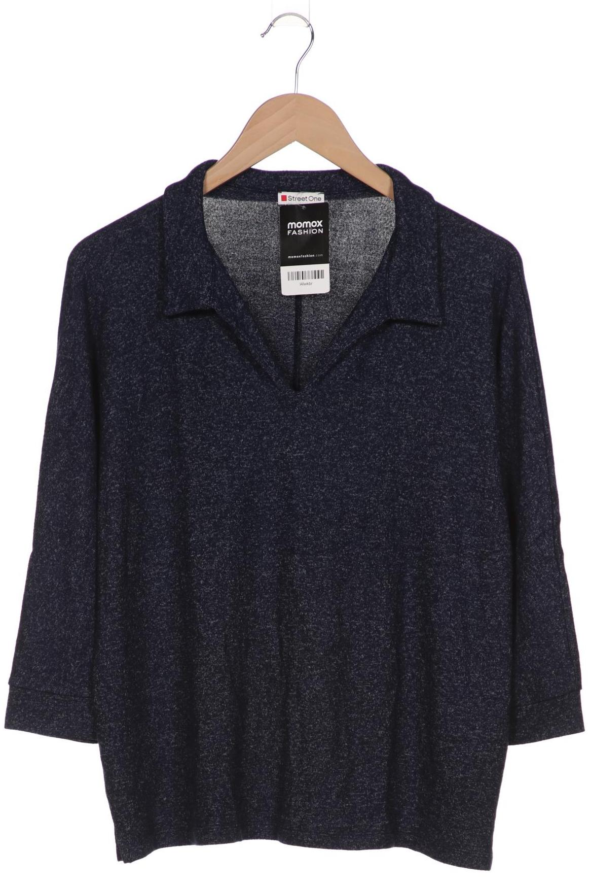 

Street One Damen Langarmshirt, marineblau, Gr. 40