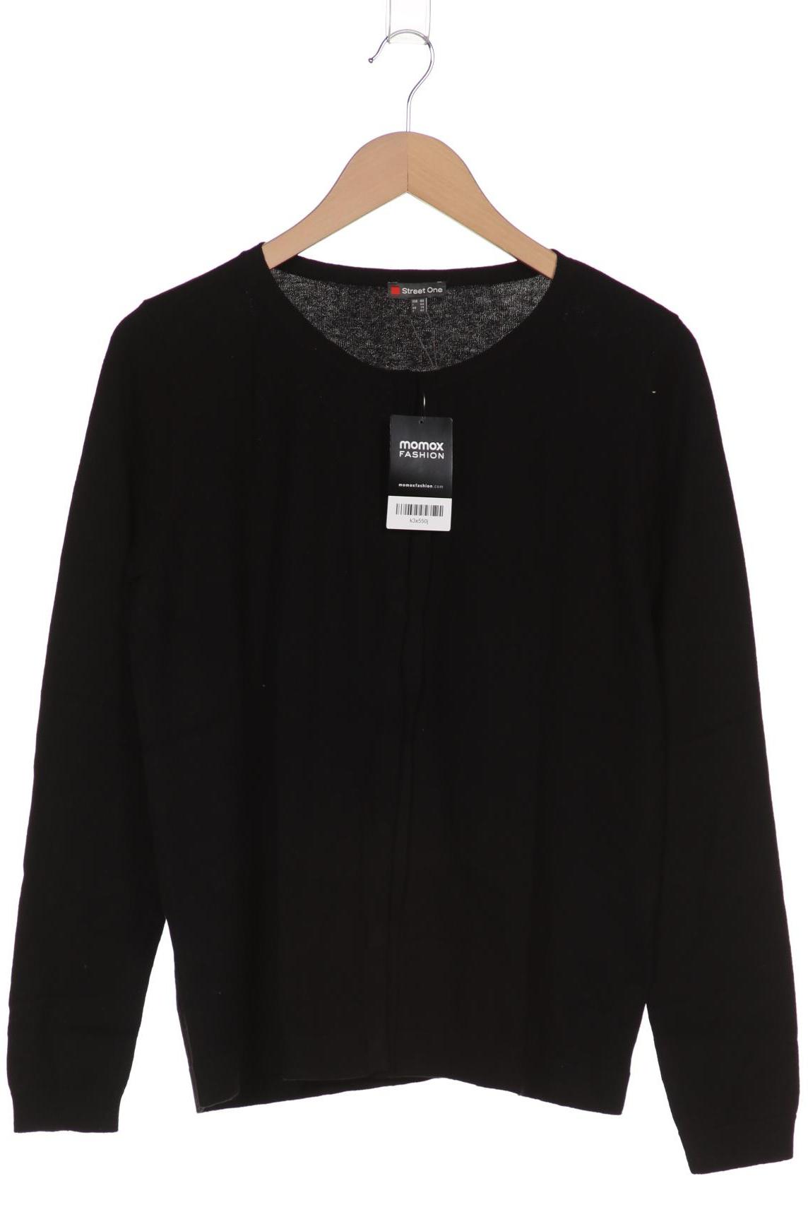 

Street One Damen Strickjacke, schwarz, Gr. 40