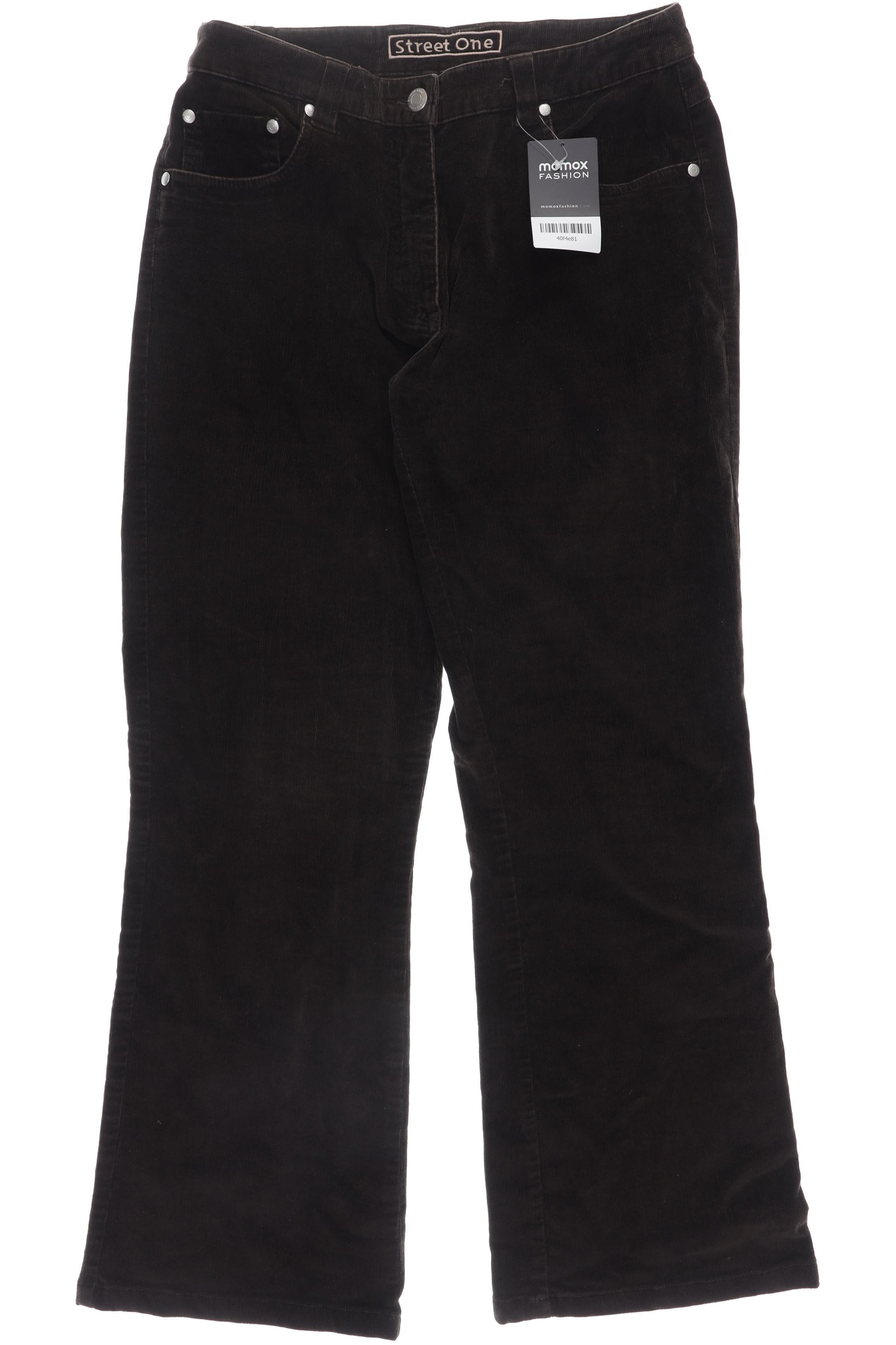 

Street One Damen Stoffhose, braun, Gr. 34