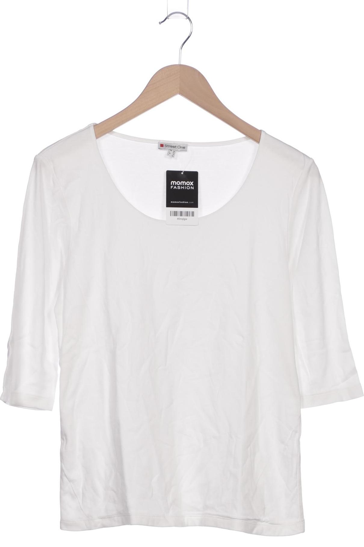 

Street One Damen T-Shirt, weiß, Gr. 40