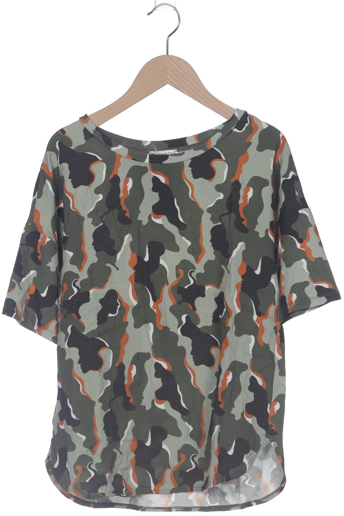 

Street One Damen T-Shirt, grün, Gr. 36