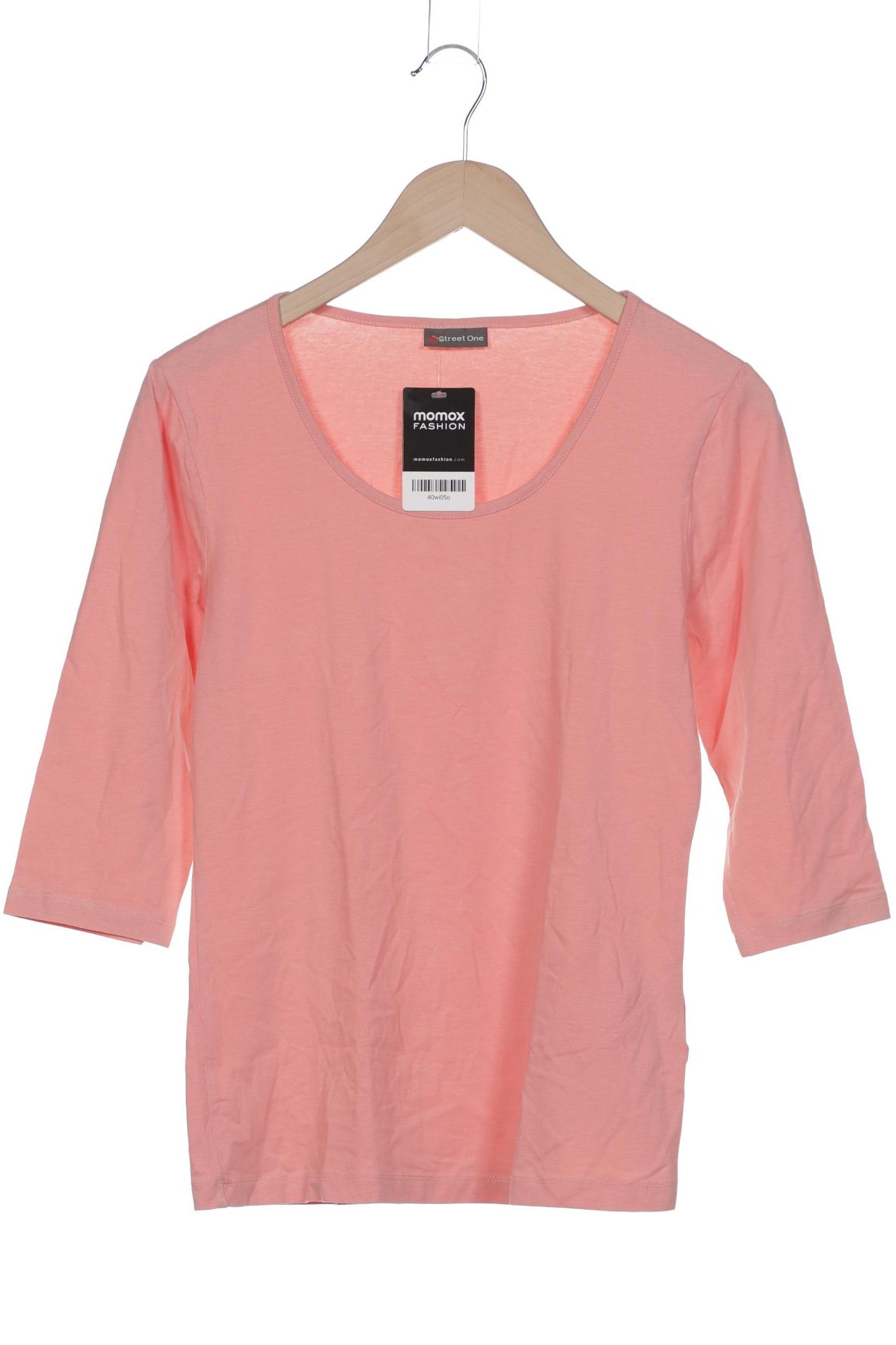

Street One Damen Langarmshirt, pink, Gr. 40