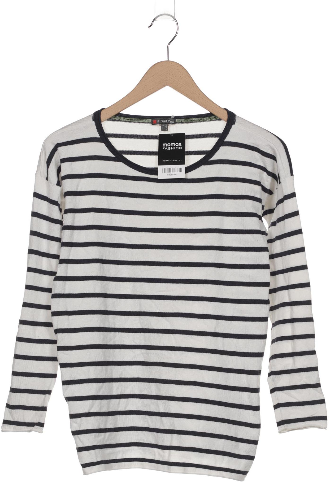 

Street One Damen Pullover, weiß, Gr. 36