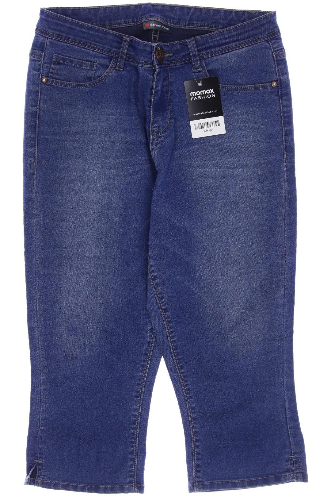 

Street One Damen Shorts, blau, Gr. 30