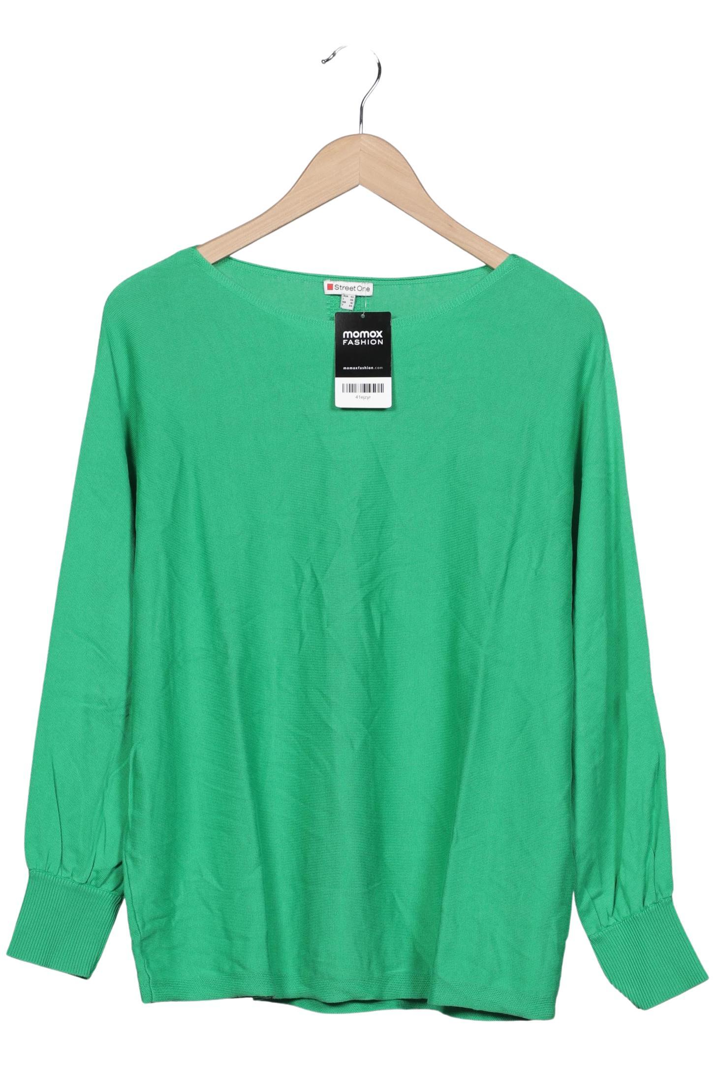 

Street One Damen Pullover, grün, Gr. 42