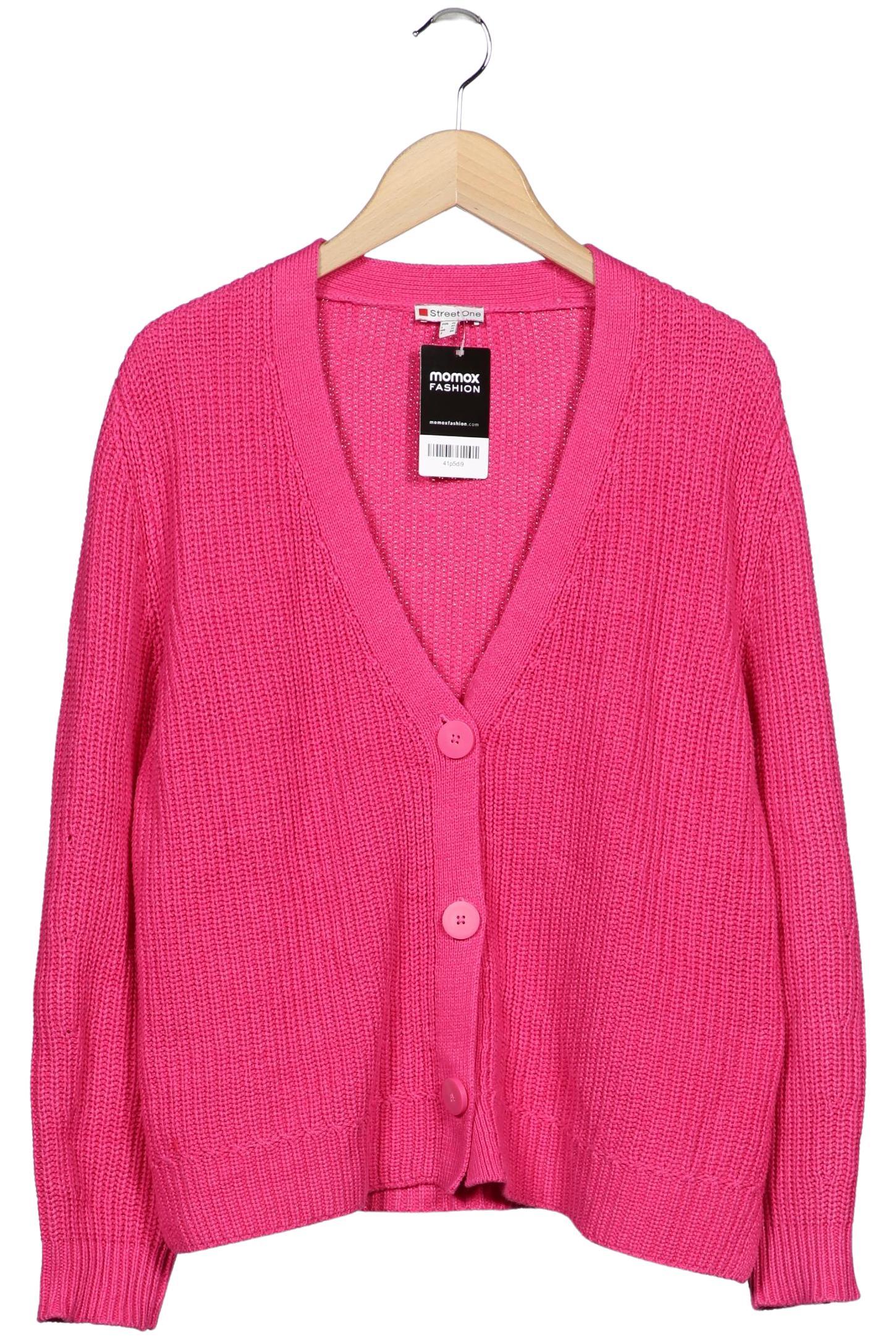 

Street One Damen Strickjacke, pink, Gr. 38