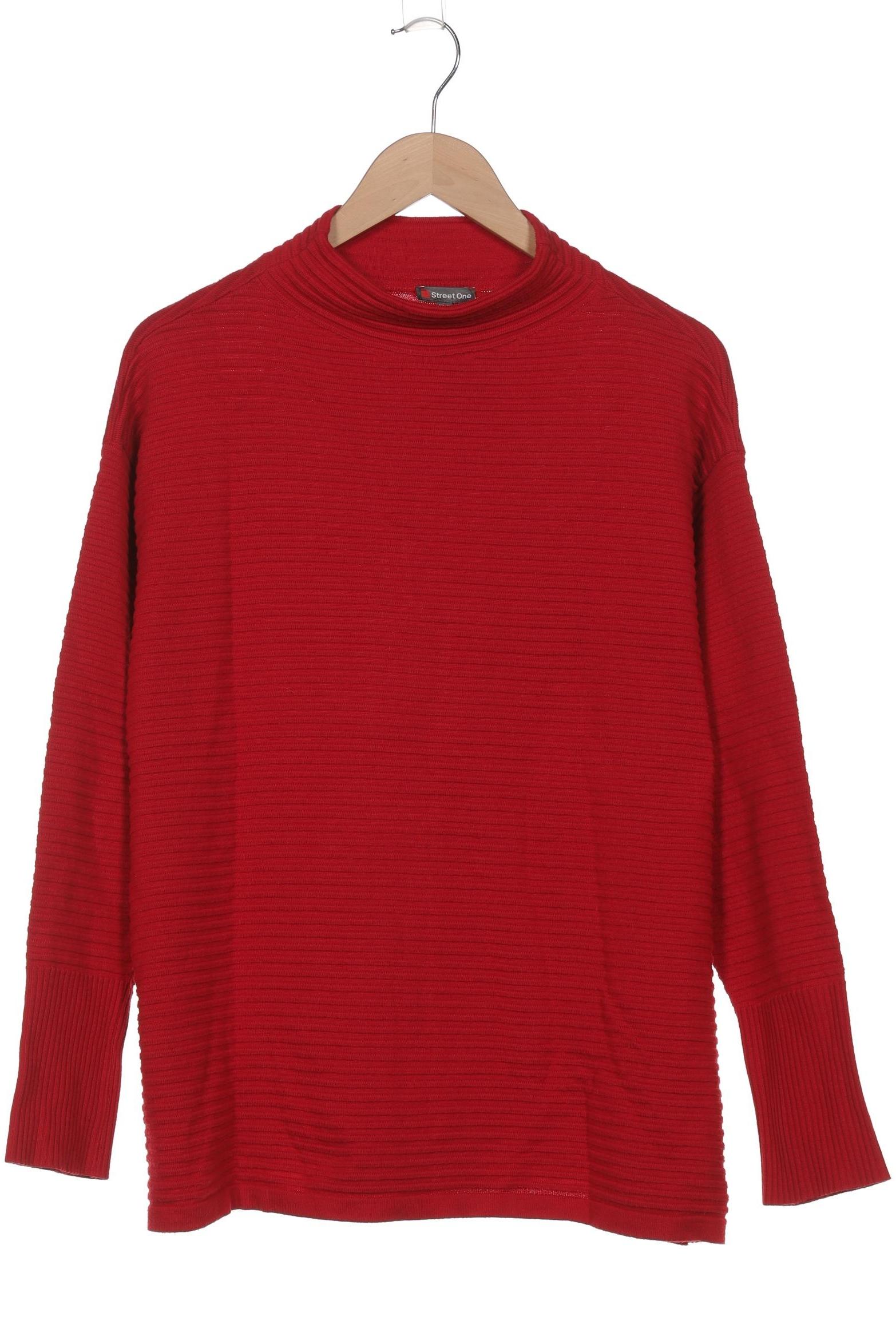 

Street One Damen Pullover, rot, Gr. 44