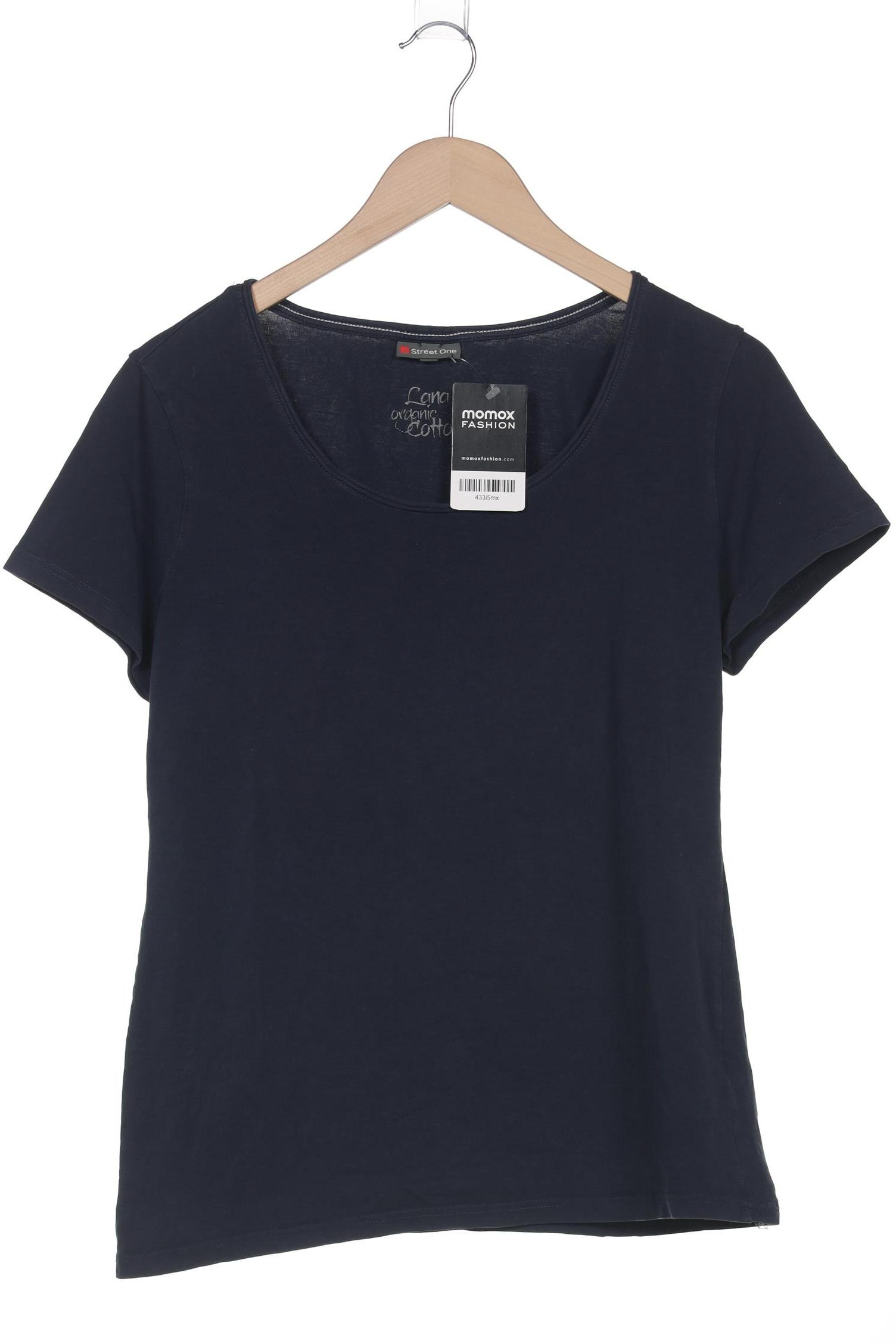 

Street One Damen T-Shirt, marineblau, Gr. 44