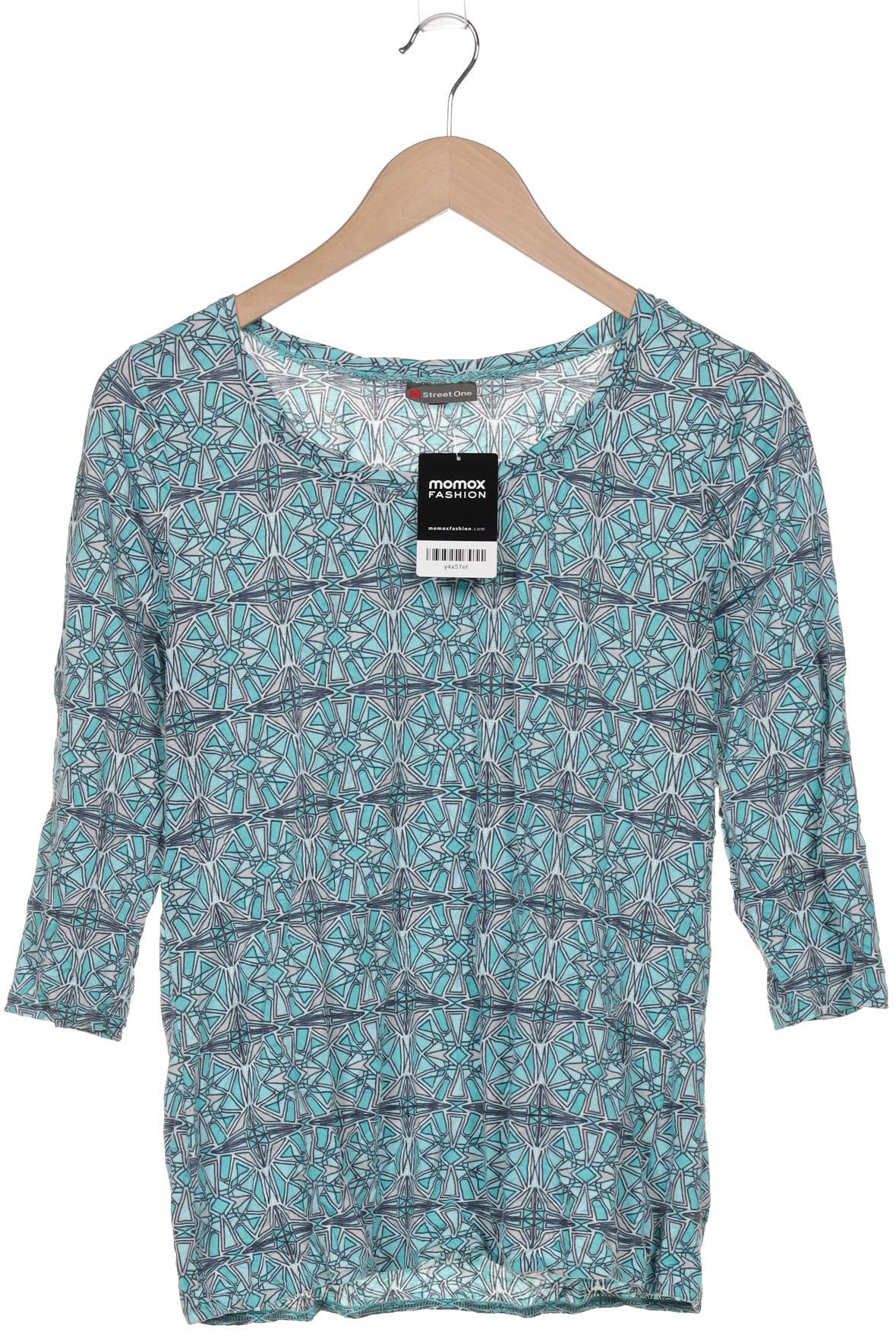 

Street One Damen Langarmshirt, blau, Gr. 38