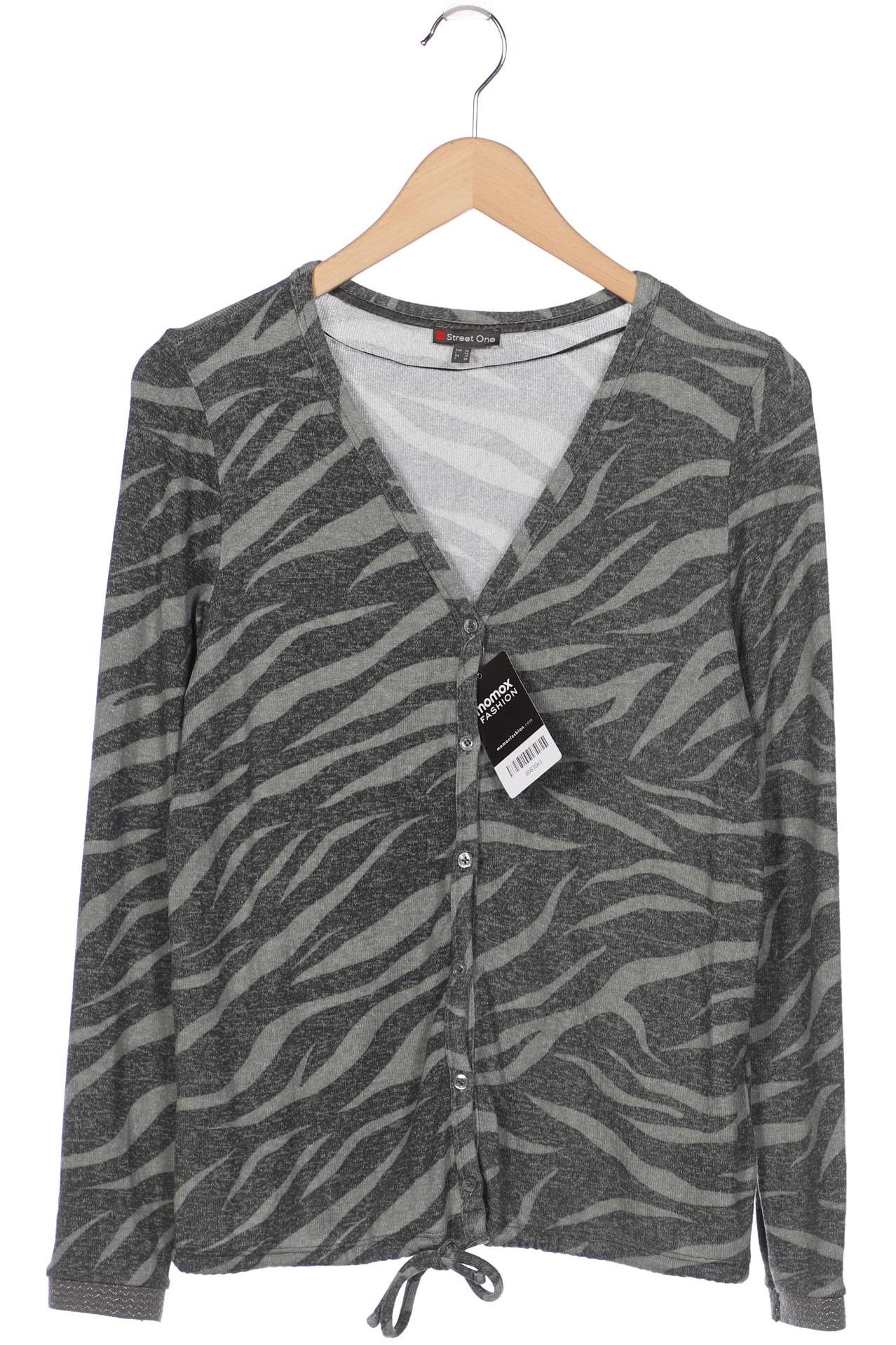 

Street One Damen Strickjacke, grün, Gr. 36