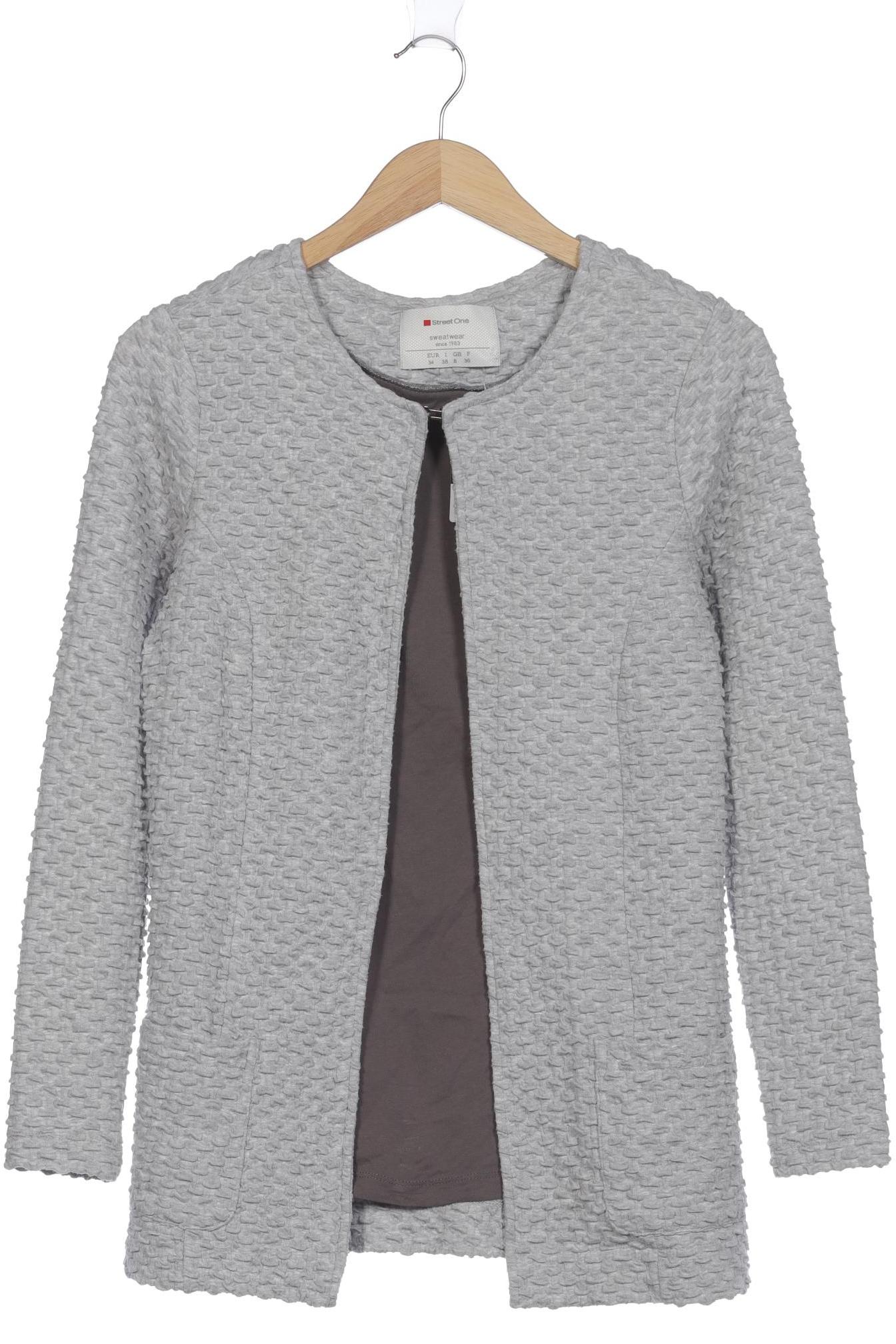 

Street One Damen Jacke, grau, Gr. 34