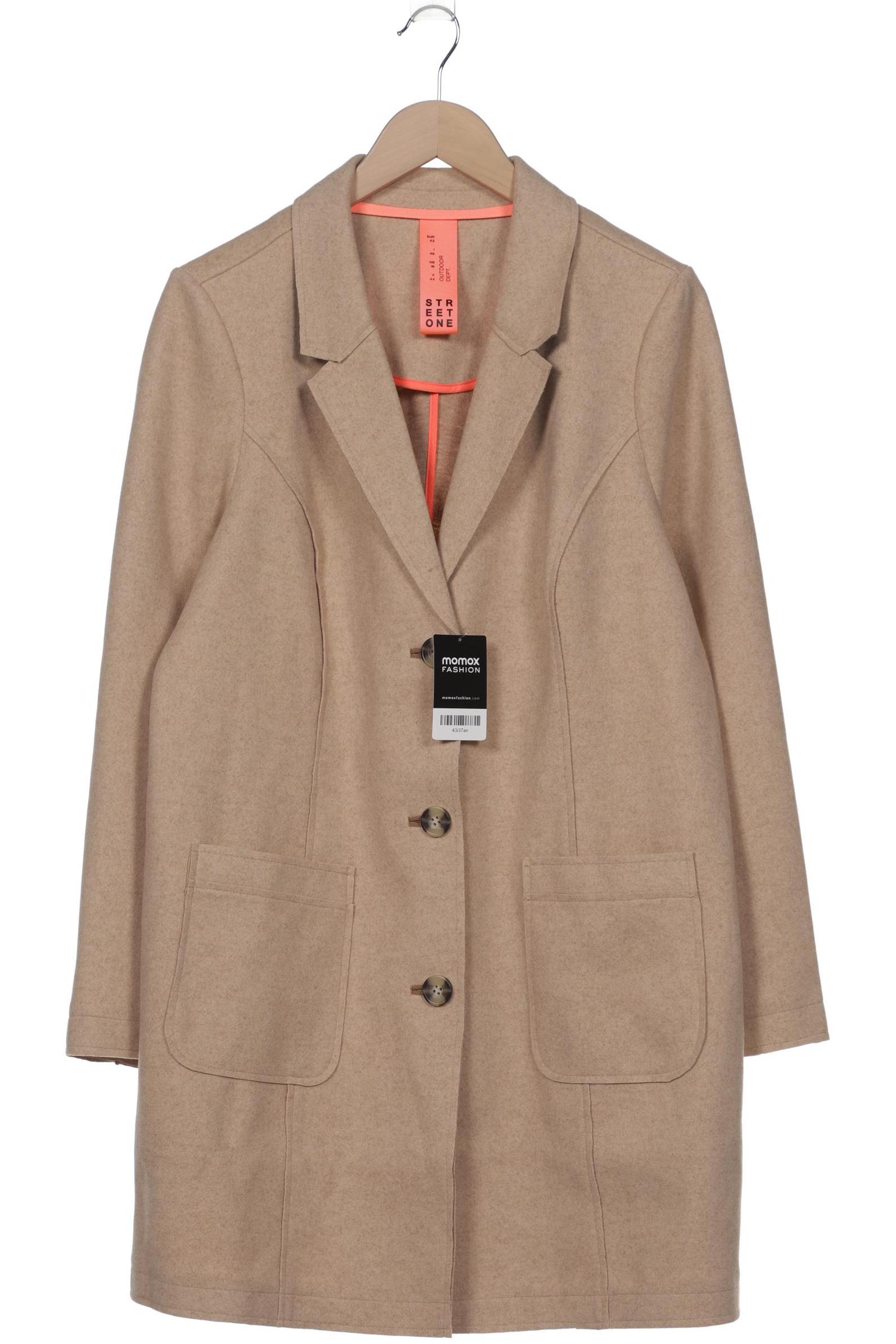 

Street One Damen Mantel, beige, Gr. 42