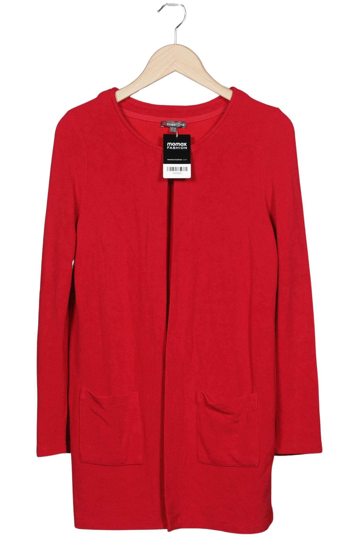 

Street One Damen Strickjacke, rot, Gr. 38