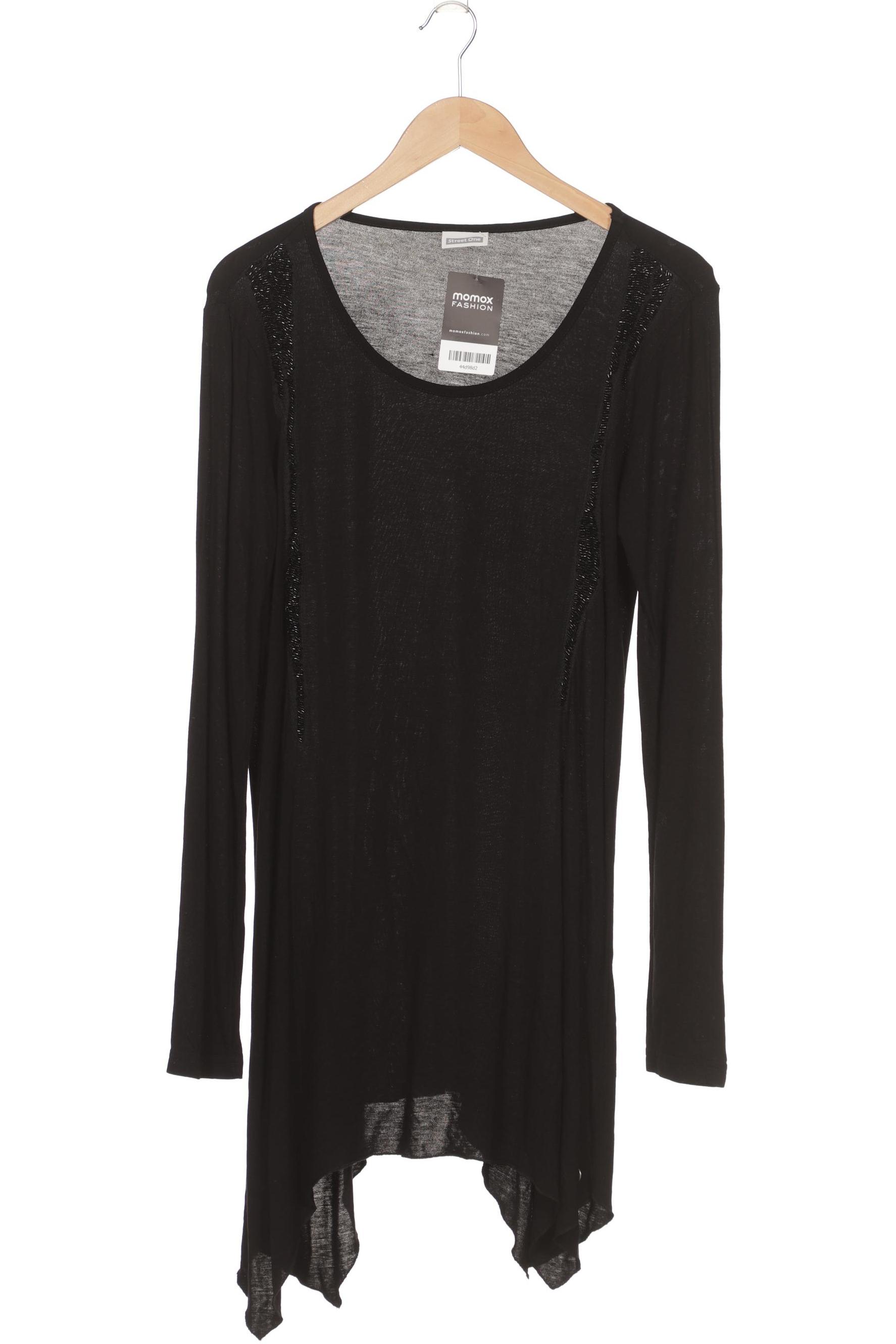 

Street One Damen Langarmshirt, schwarz, Gr. 42