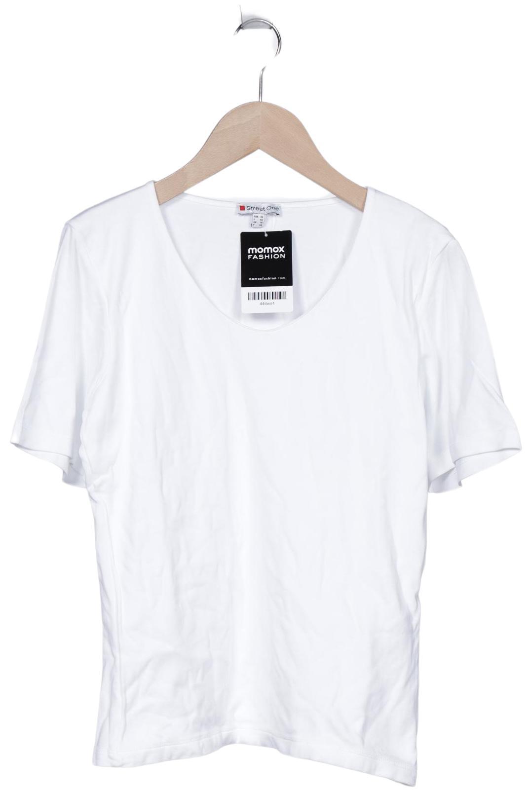 

Street One Damen T-Shirt, weiß, Gr. 36