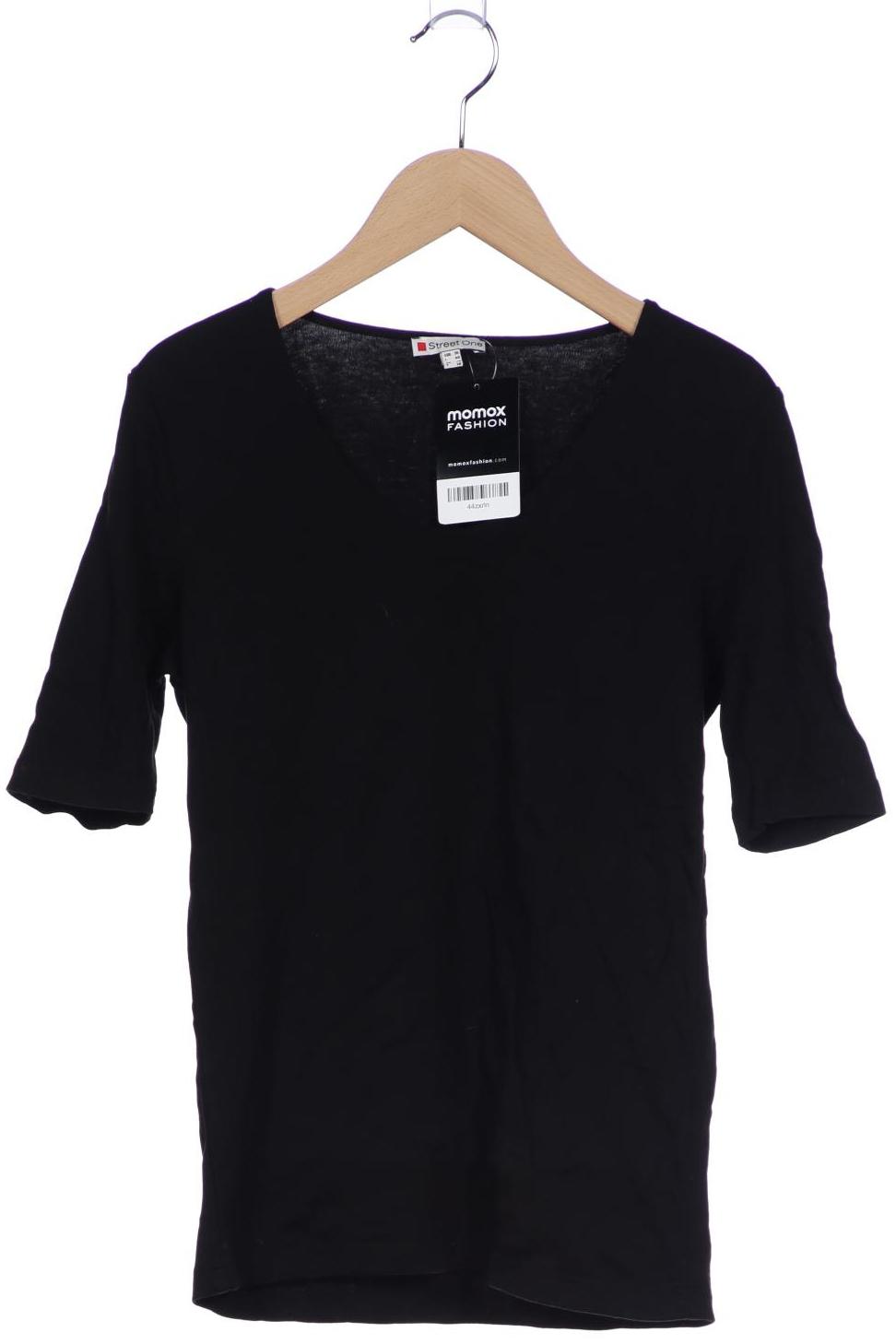 

Street One Damen T-Shirt, schwarz, Gr. 36