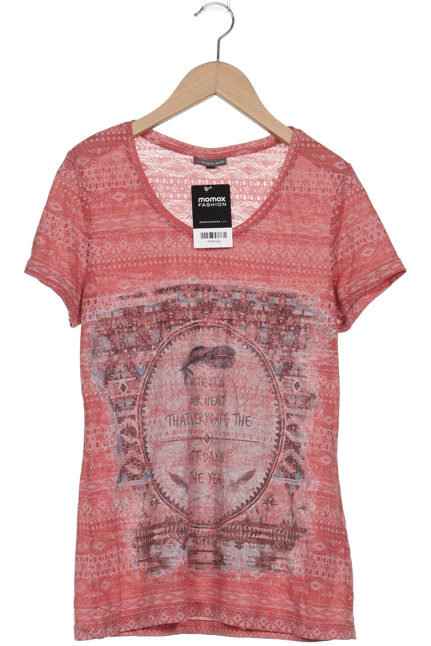 

Street One Damen T-Shirt, rot, Gr. 38