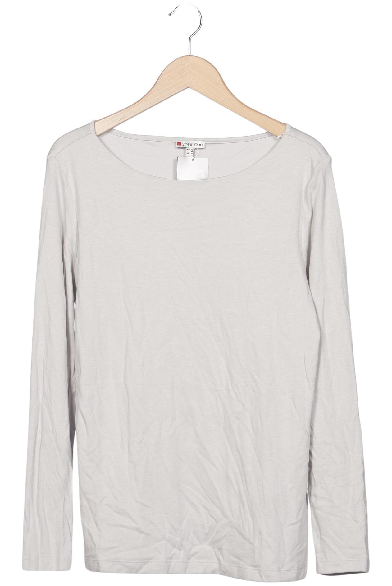

Street One Damen Langarmshirt, grau, Gr. 42