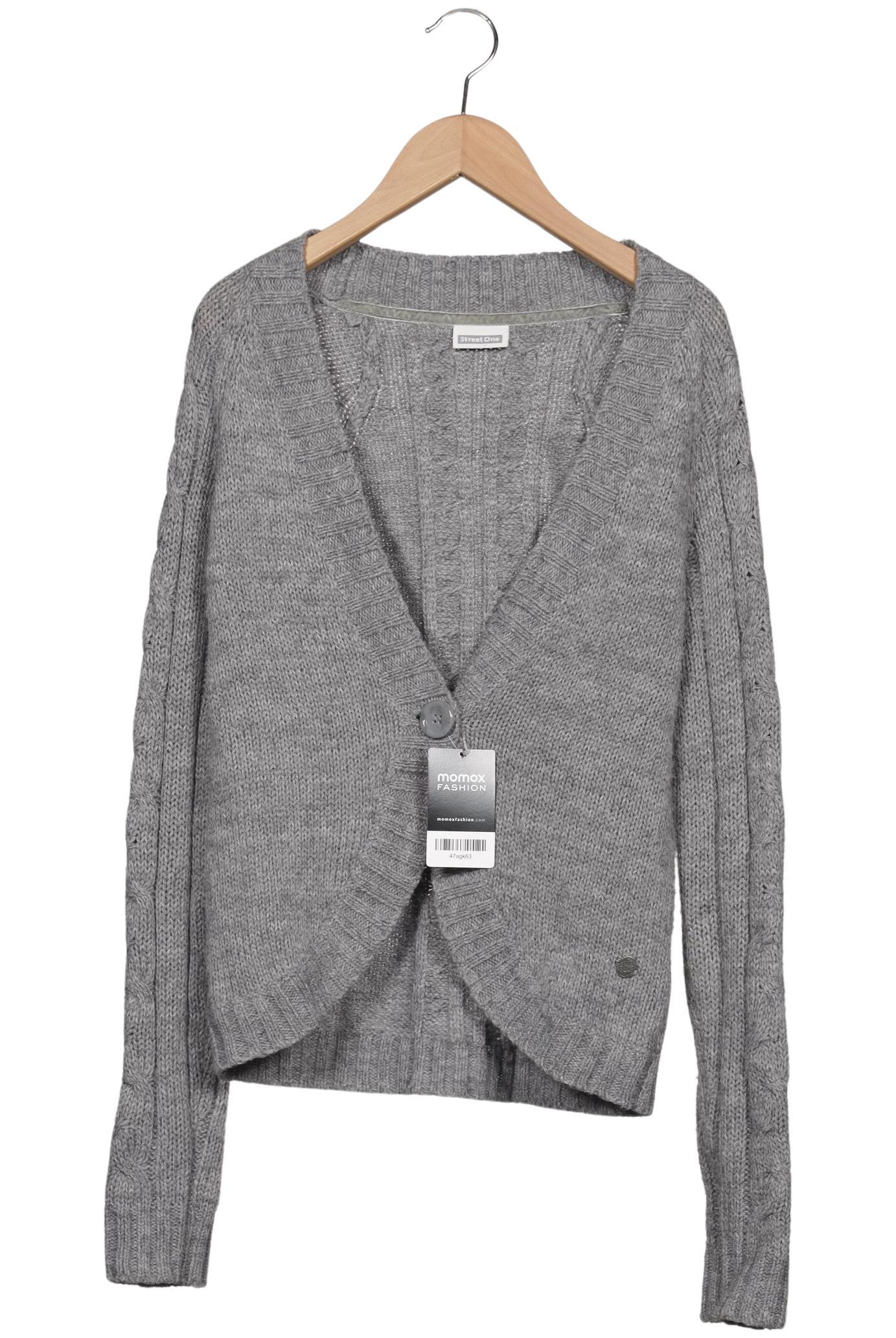

Street One Damen Strickjacke, grau, Gr. 38