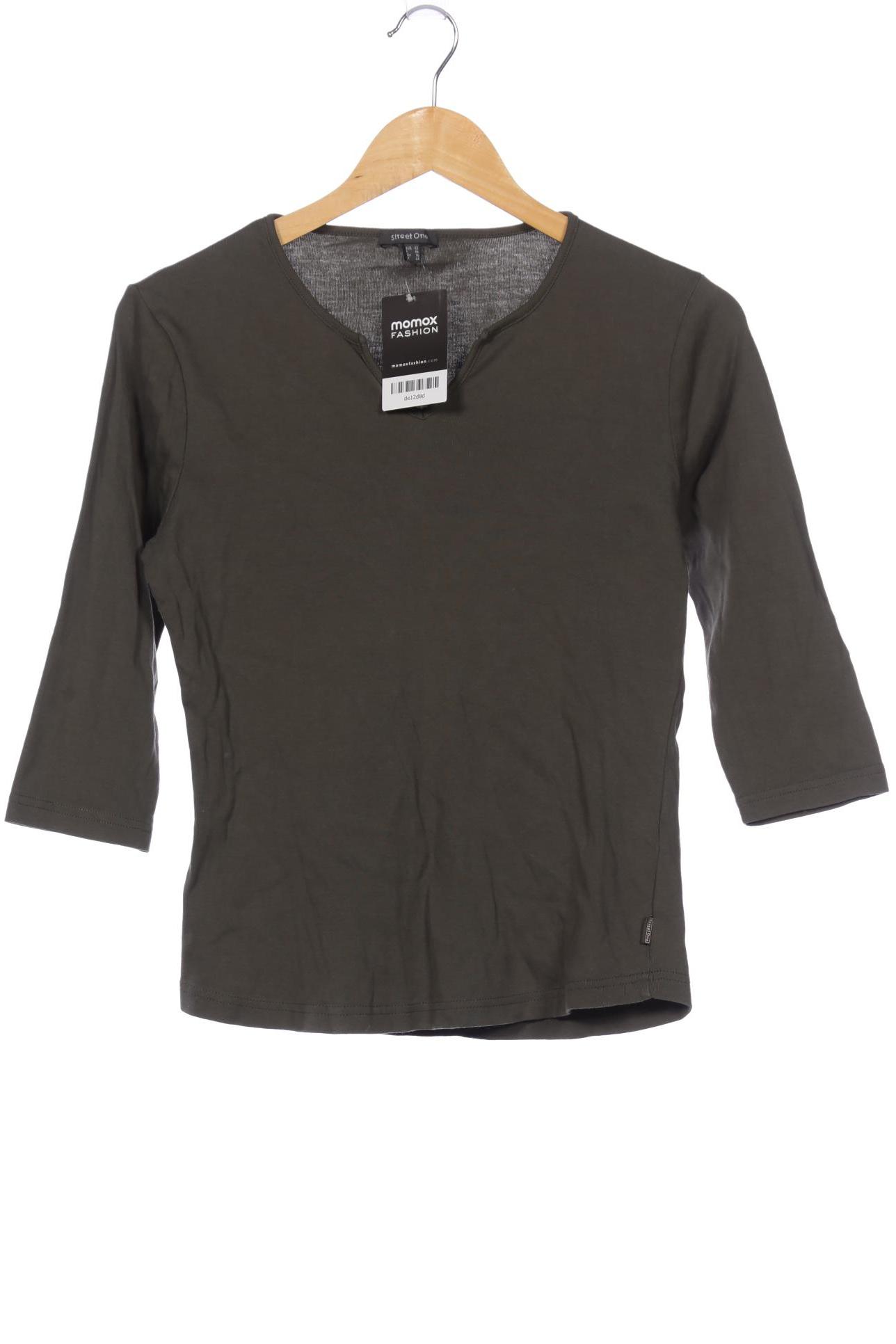 

Street One Damen Langarmshirt, grün, Gr. 42