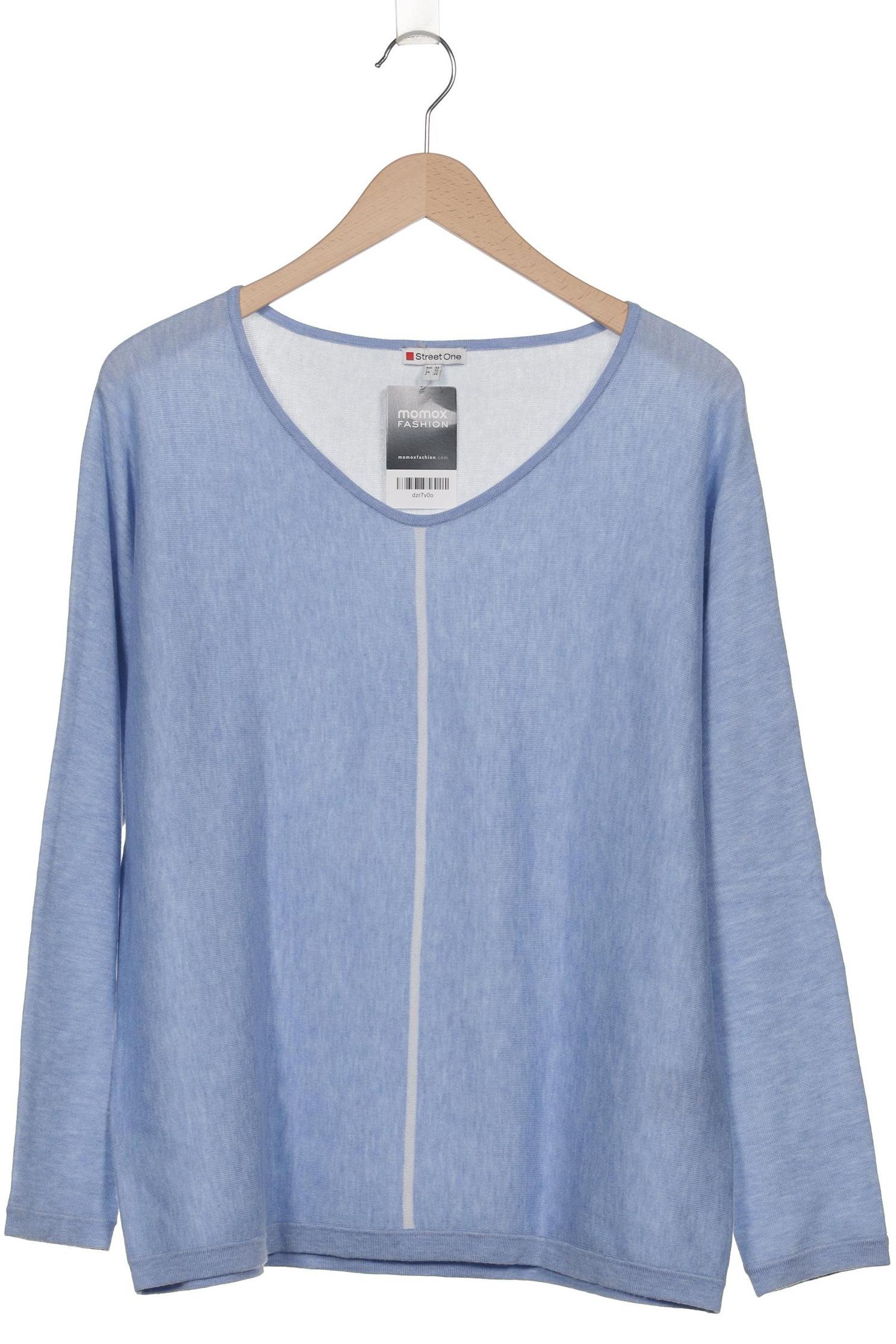 

Street One Damen Pullover, blau, Gr. 42