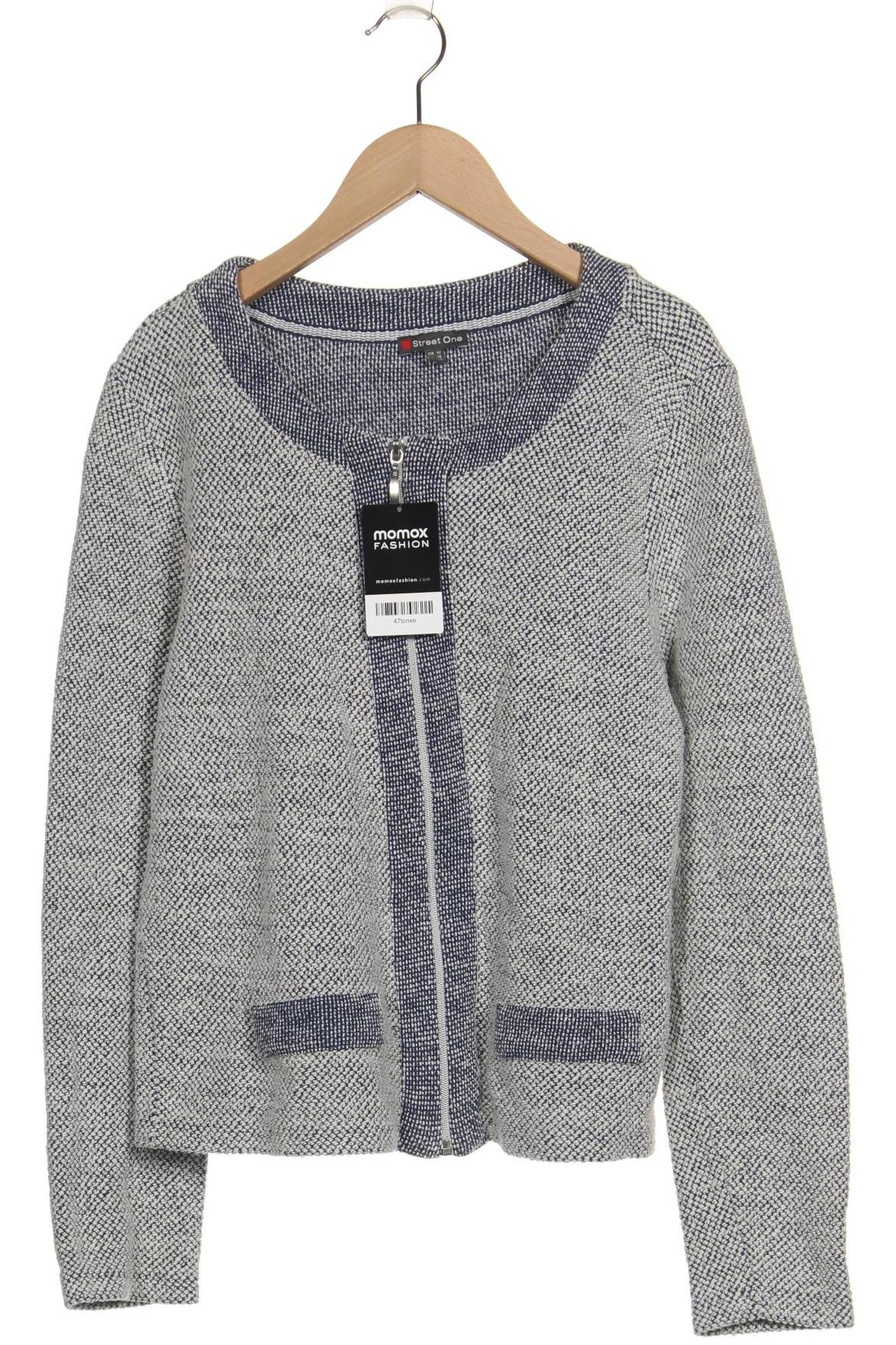 

Street One Damen Strickjacke, grau, Gr. 42