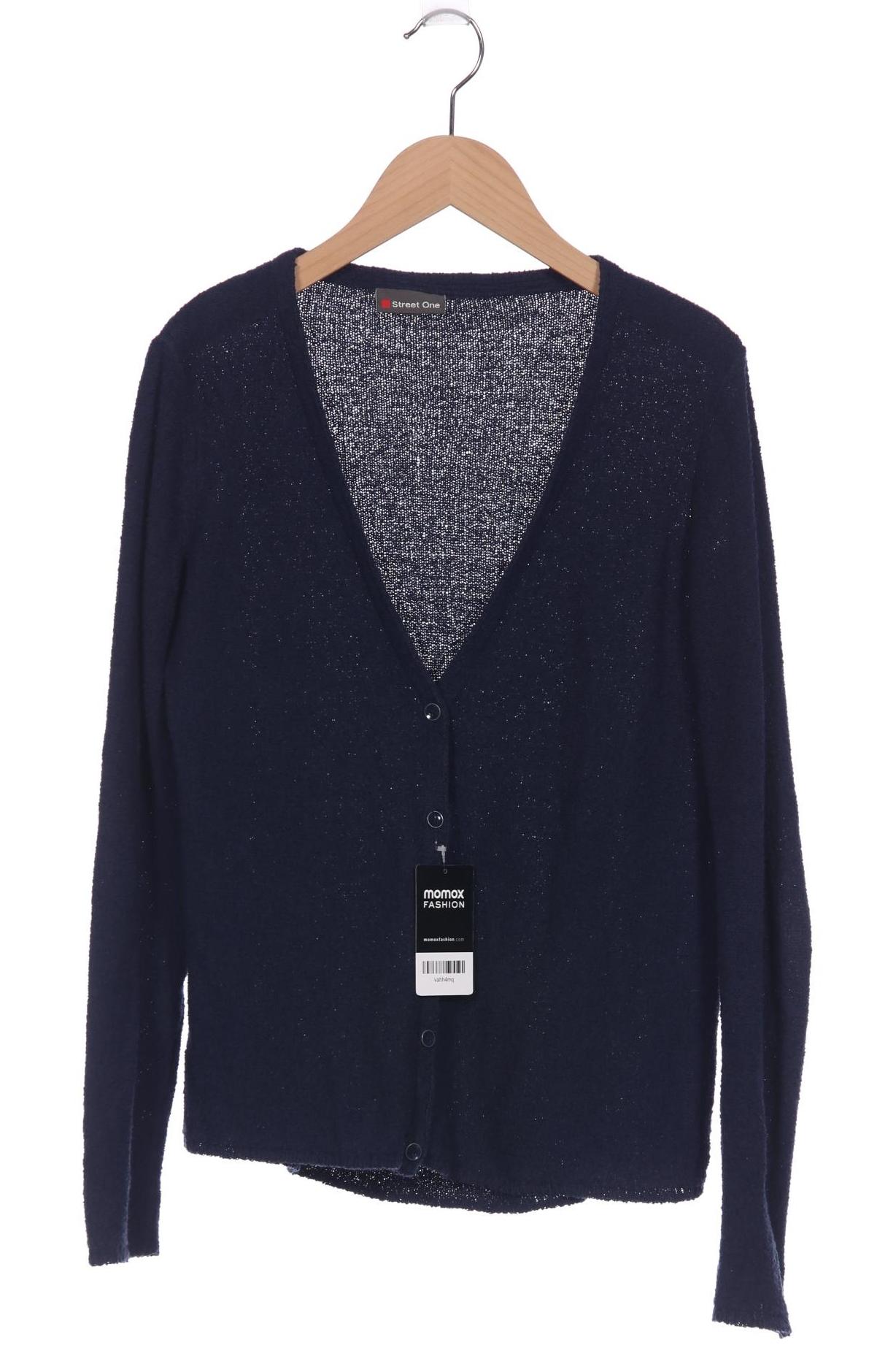 

Street One Damen Strickjacke, marineblau, Gr. 38