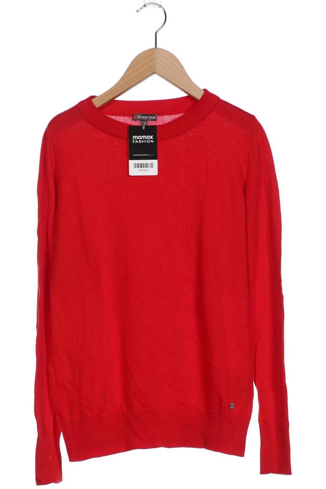 

Street One Damen Pullover, rot, Gr. 36