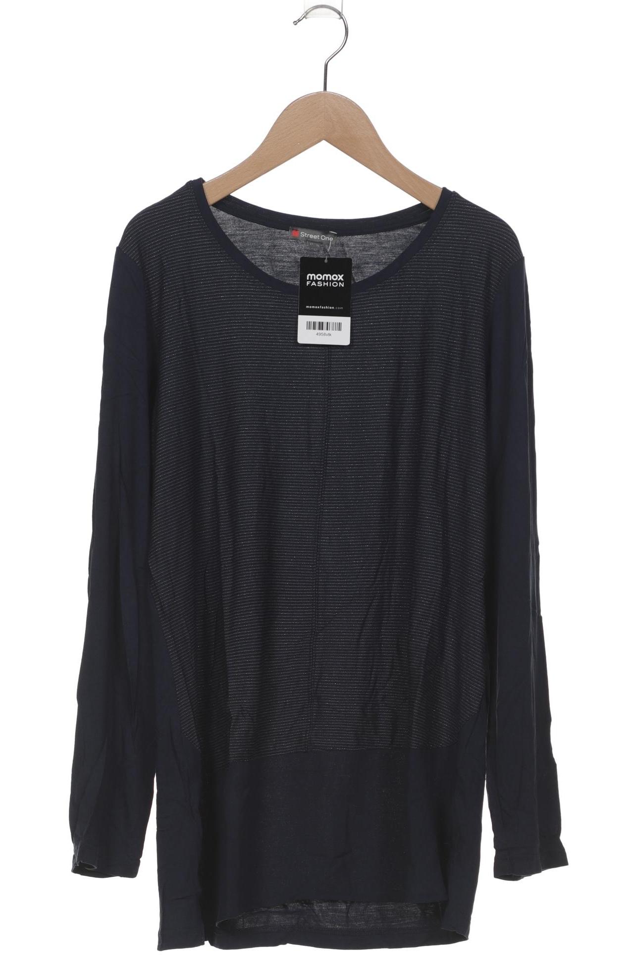 

Street One Damen Langarmshirt, blau, Gr. 42