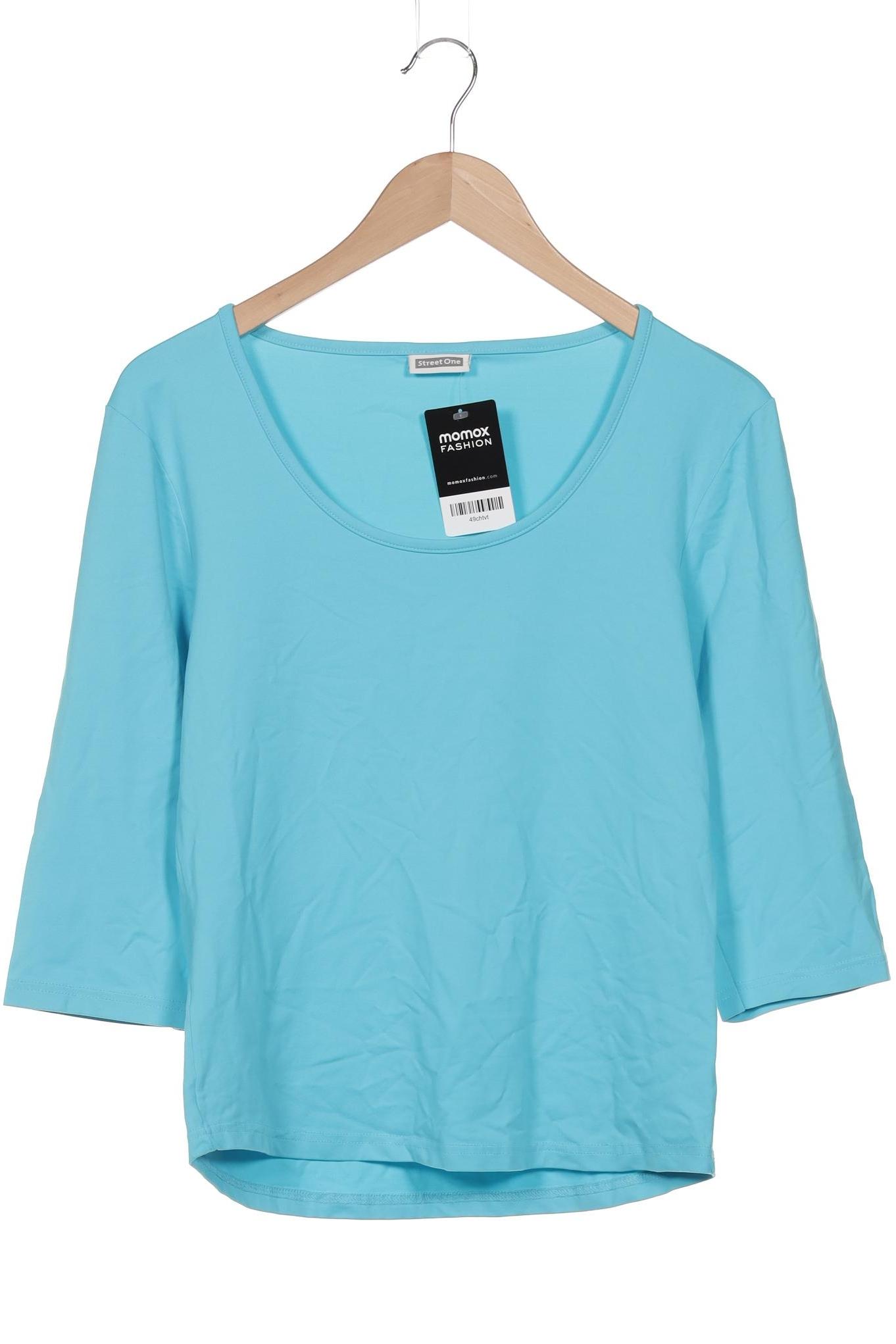 

Street One Damen Langarmshirt, blau, Gr. 44