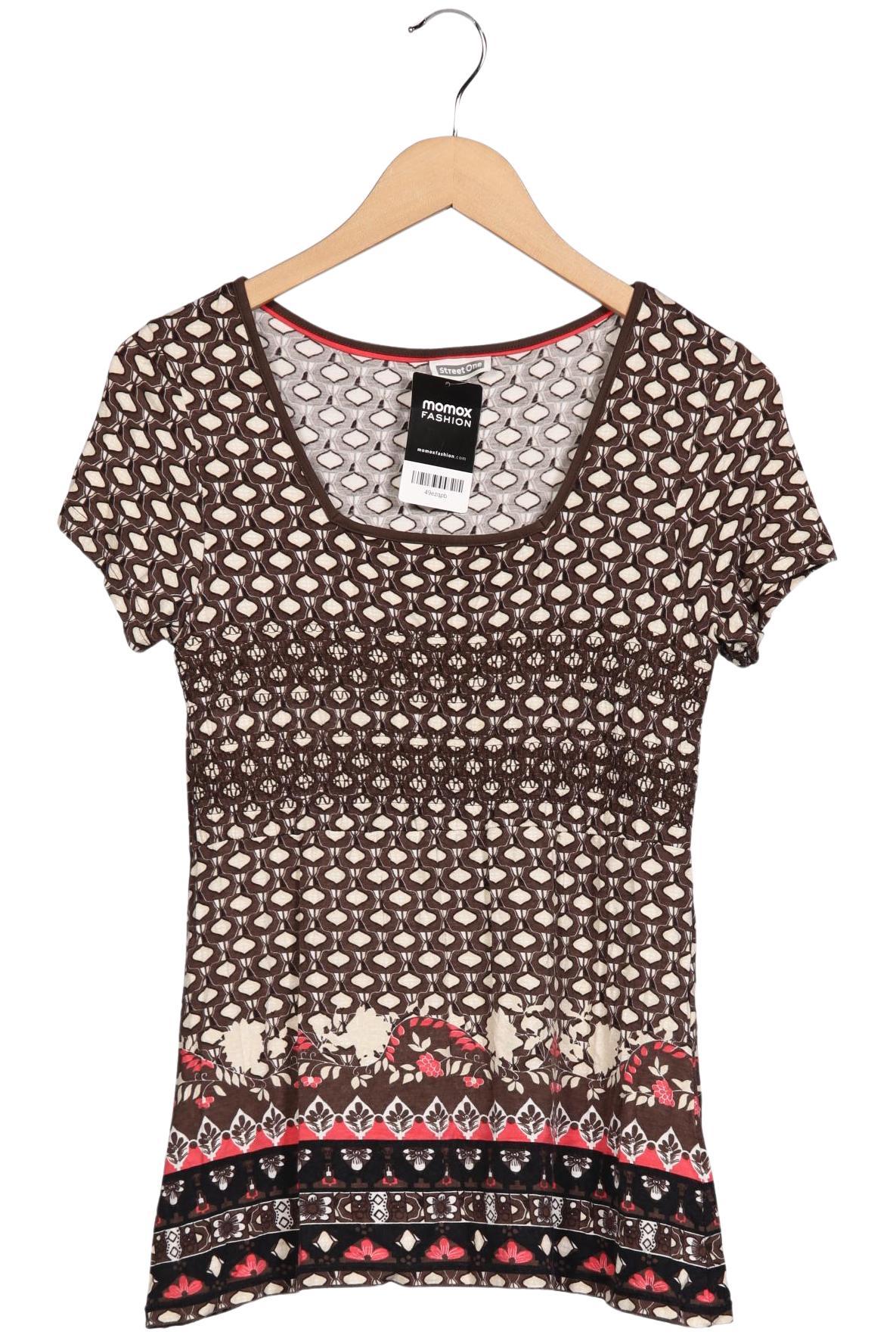 

Street One Damen T-Shirt, mehrfarbig, Gr. 38