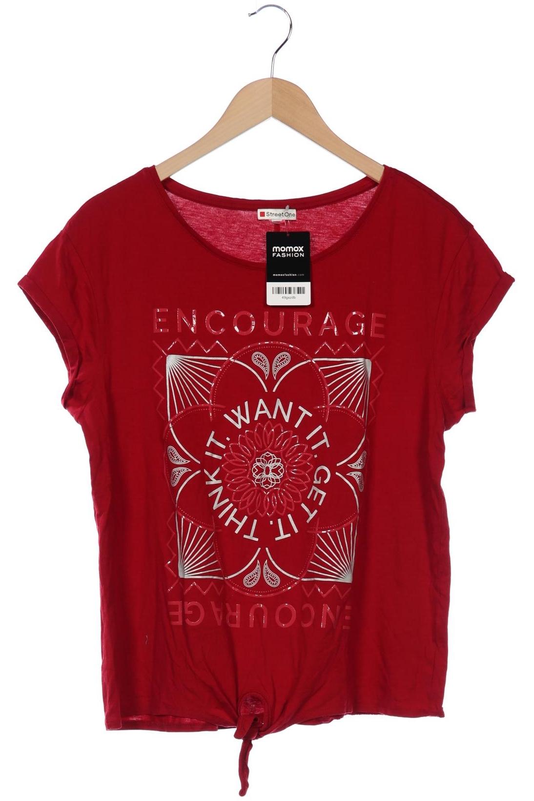 

Street One Damen T-Shirt, rot, Gr. 44